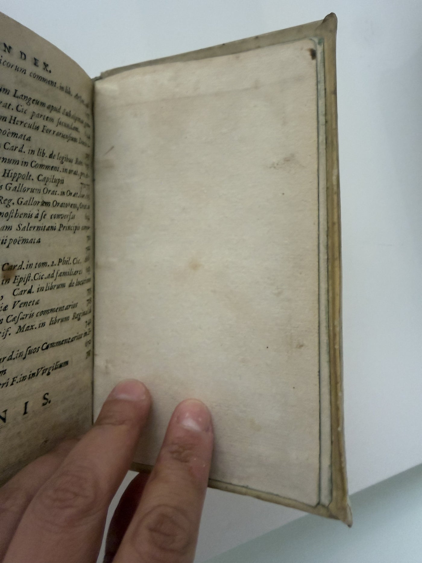 Manutius, Epistolarum Libri XII (Leipzig, 1698) — The Aldine Heir's Letters, Edited by Leibniz's Teacher, from the Princely Oettingen-Wallerstein Library