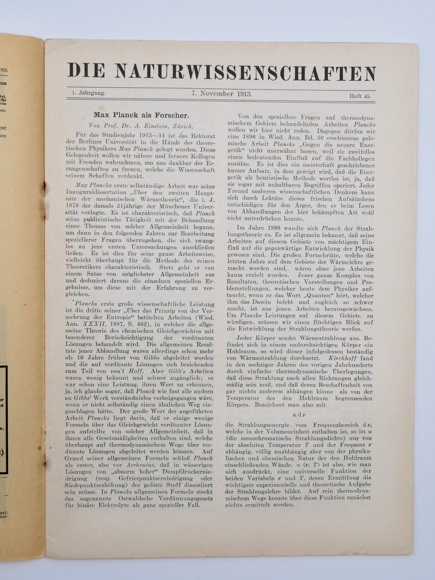 Einstein on Planck, Mach, Newton, and the Architects of Modern Physics