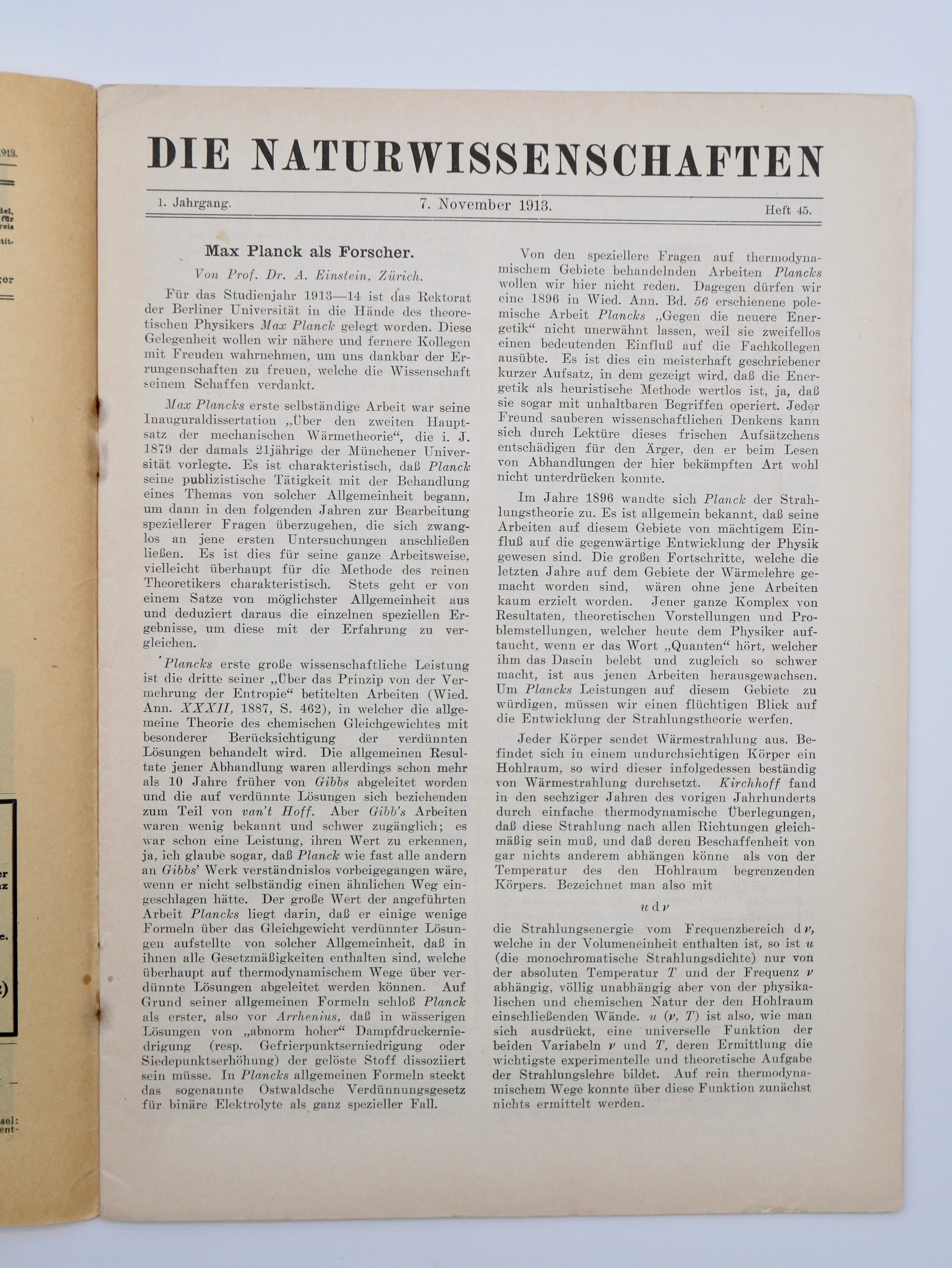 Einstein on Planck, Mach, Newton, and the Architects of Modern Physics