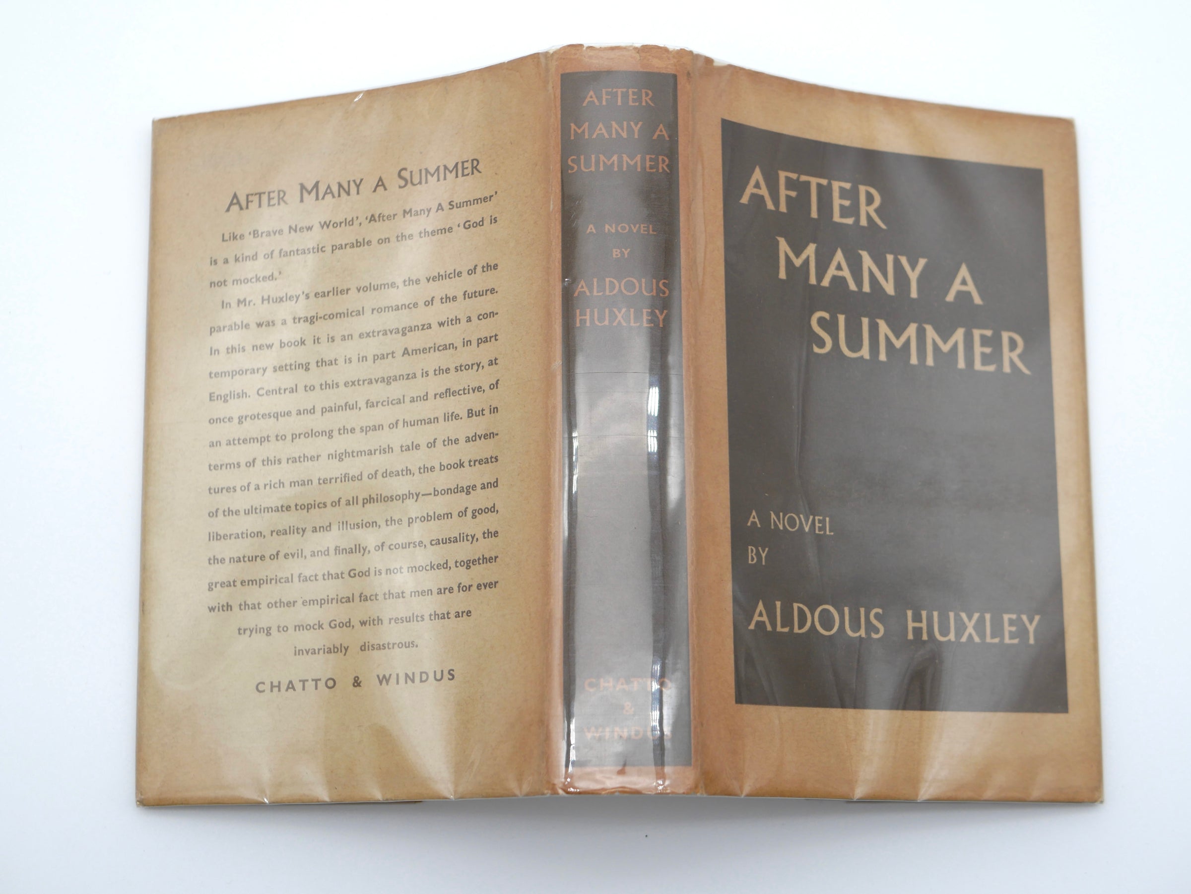 Aldous Huxley’s California Satire in the Original Dust Jacket