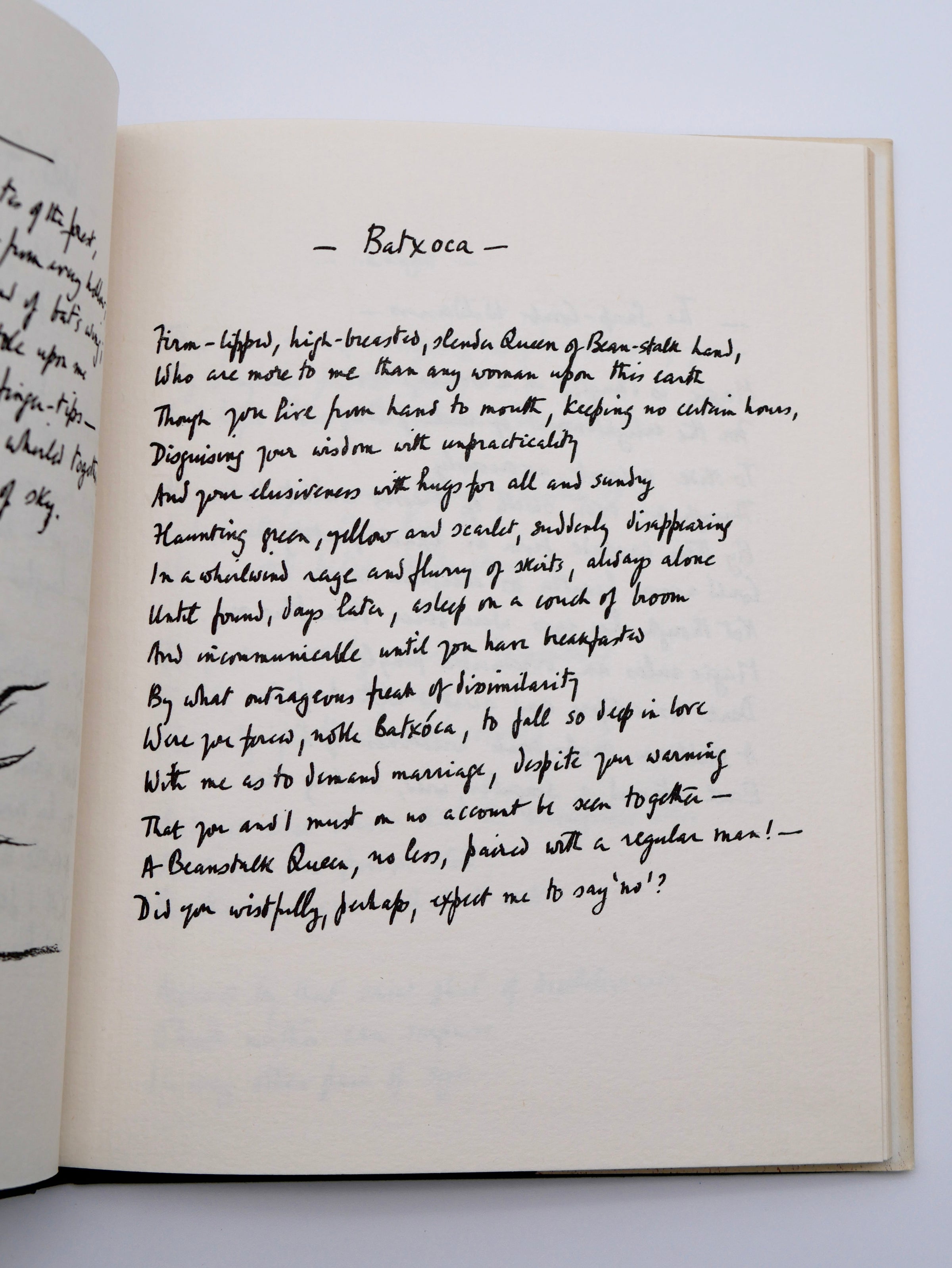 Robert Graves's Handwritten Poems in Signed Limited Edition