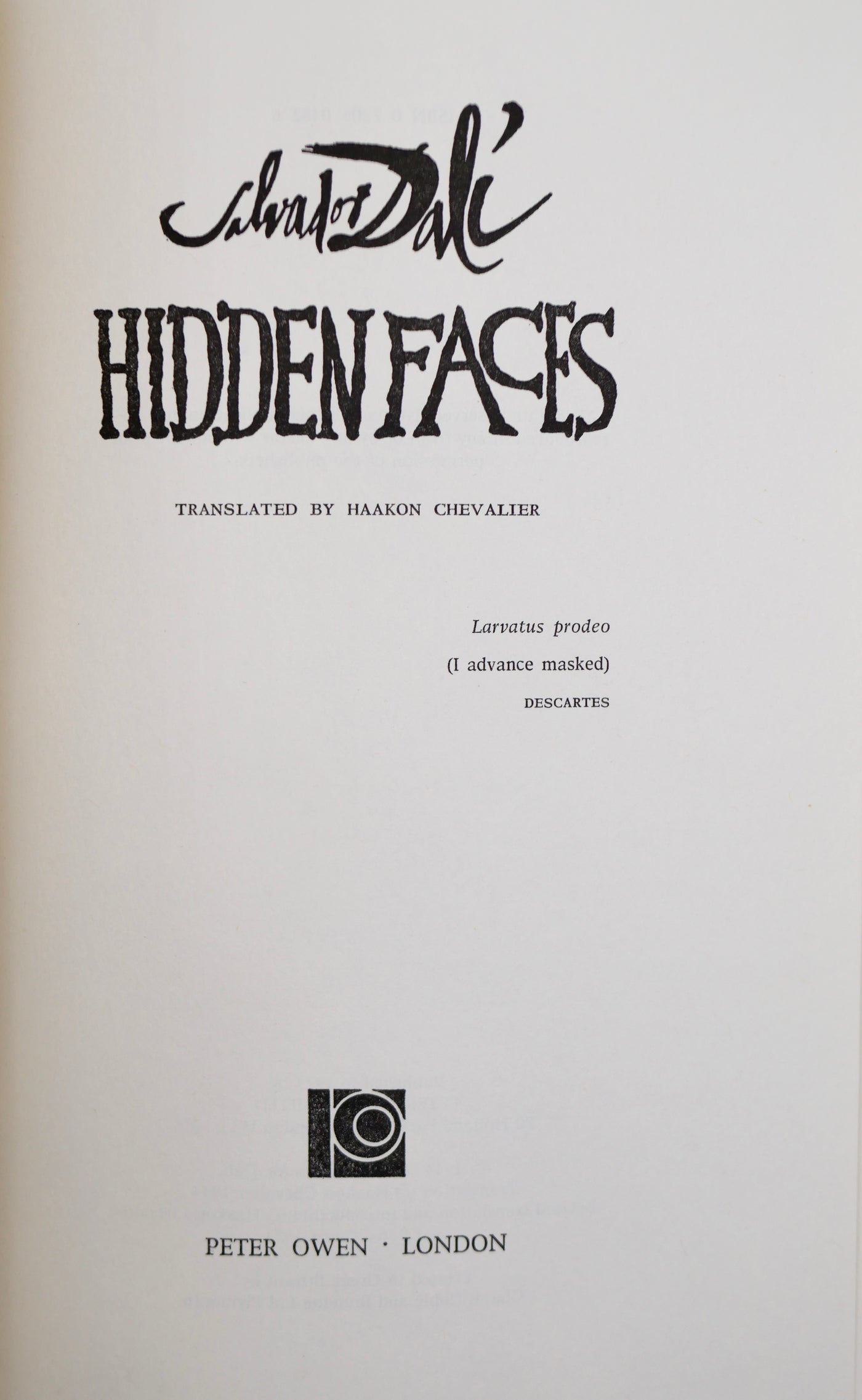 Salvador Dalí's Only Novel