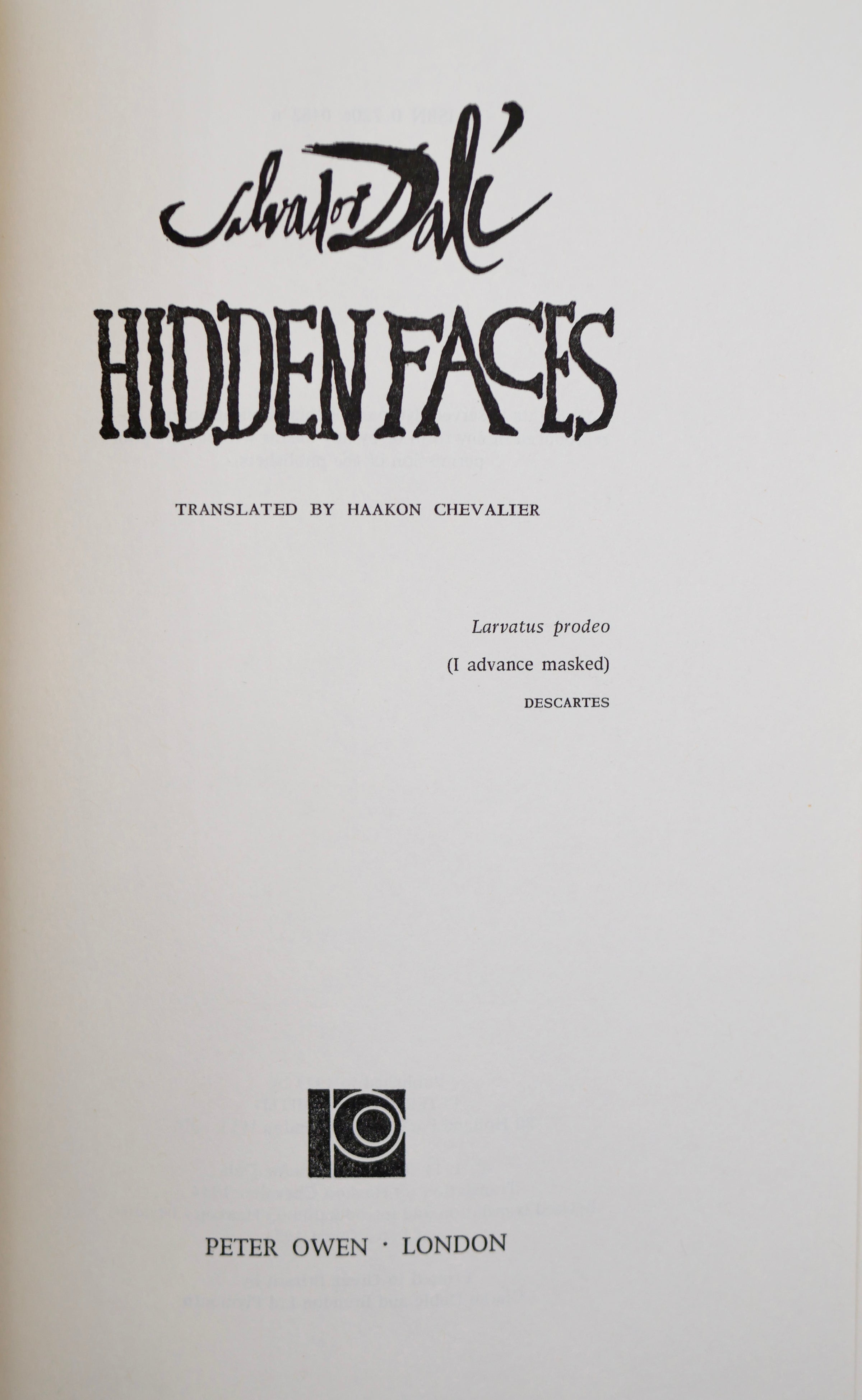 Salvador Dalí's Only Novel