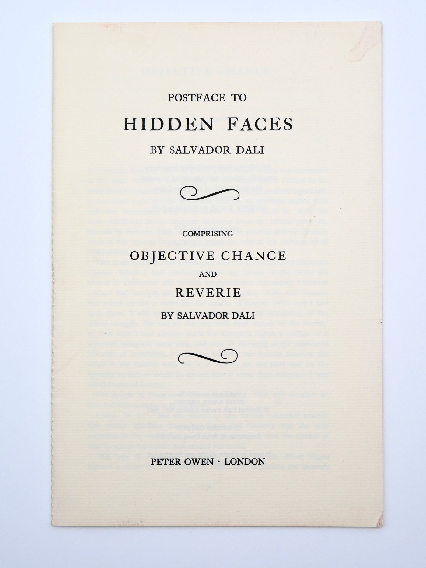 Salvador Dalí's Only Novel