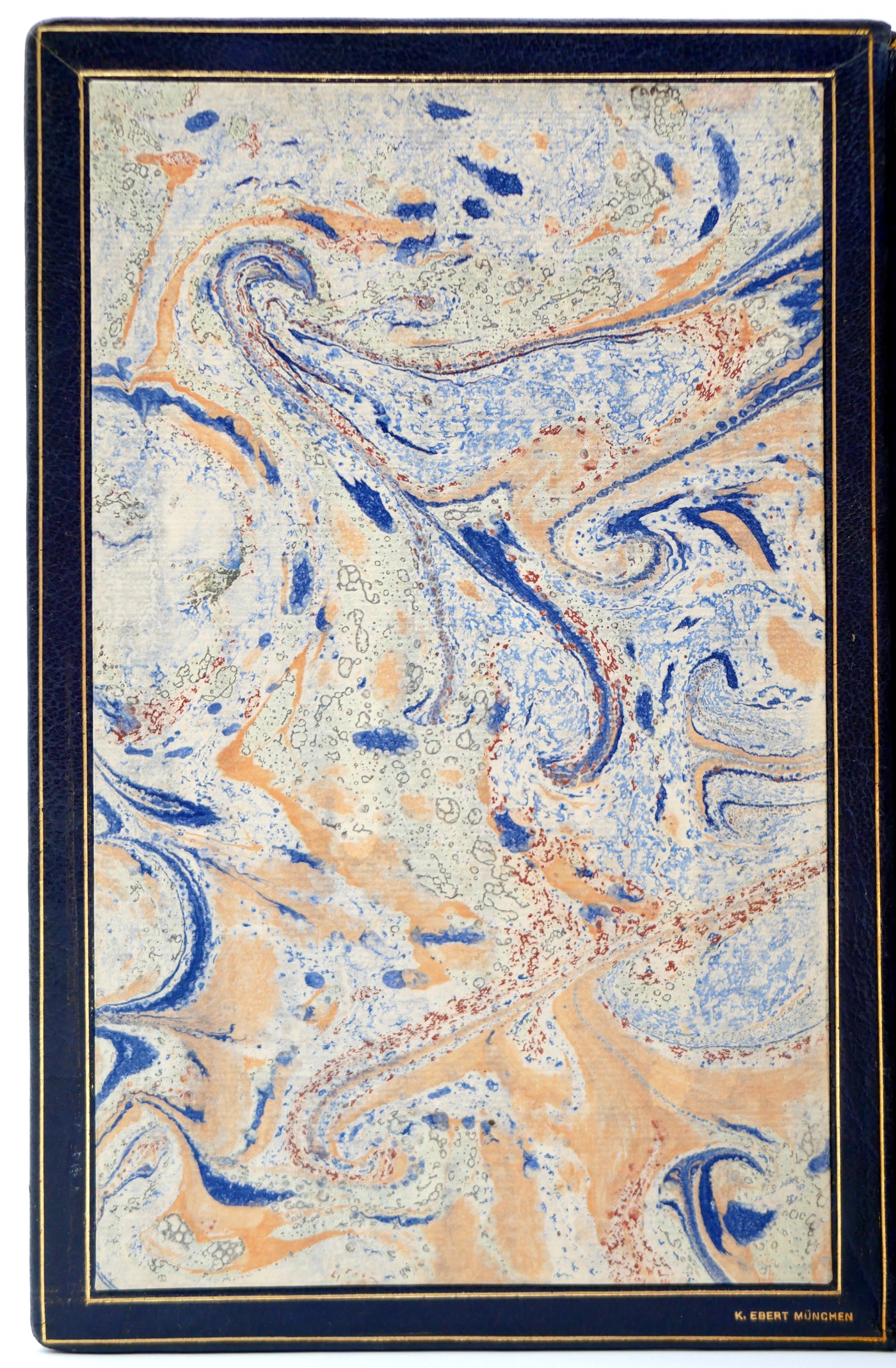 The illustrated Prachtausgabe of Hermann und Dorothea, in a signed Karl Ebert art binding