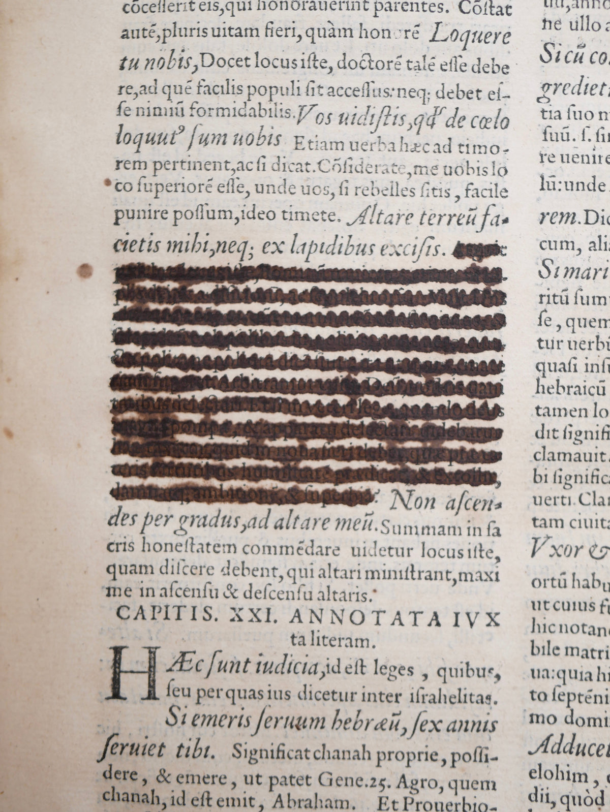 Oleaster’s first-edition commentaries on the complete Pentateuch
