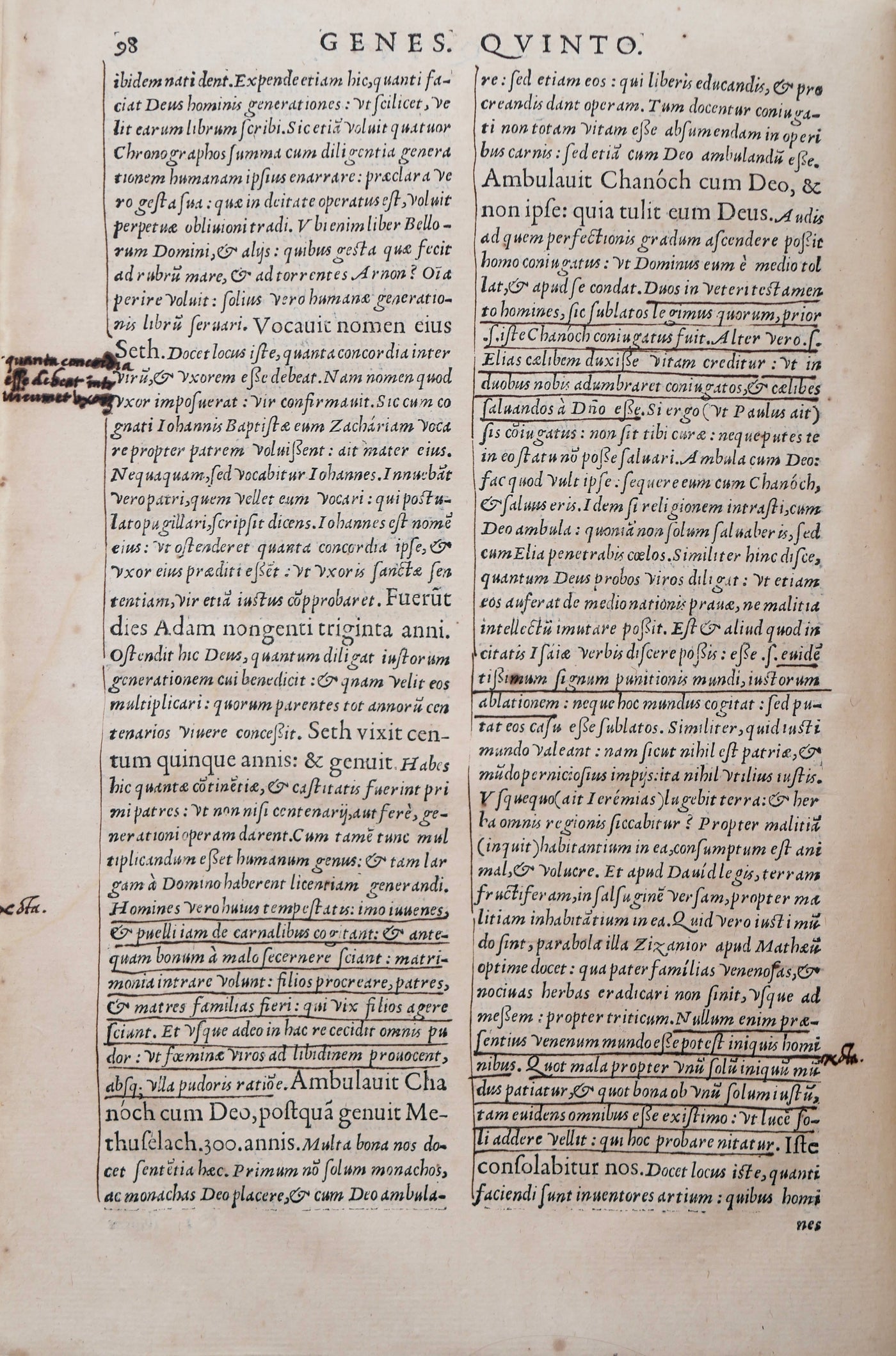 Oleaster’s first-edition commentaries on the complete Pentateuch