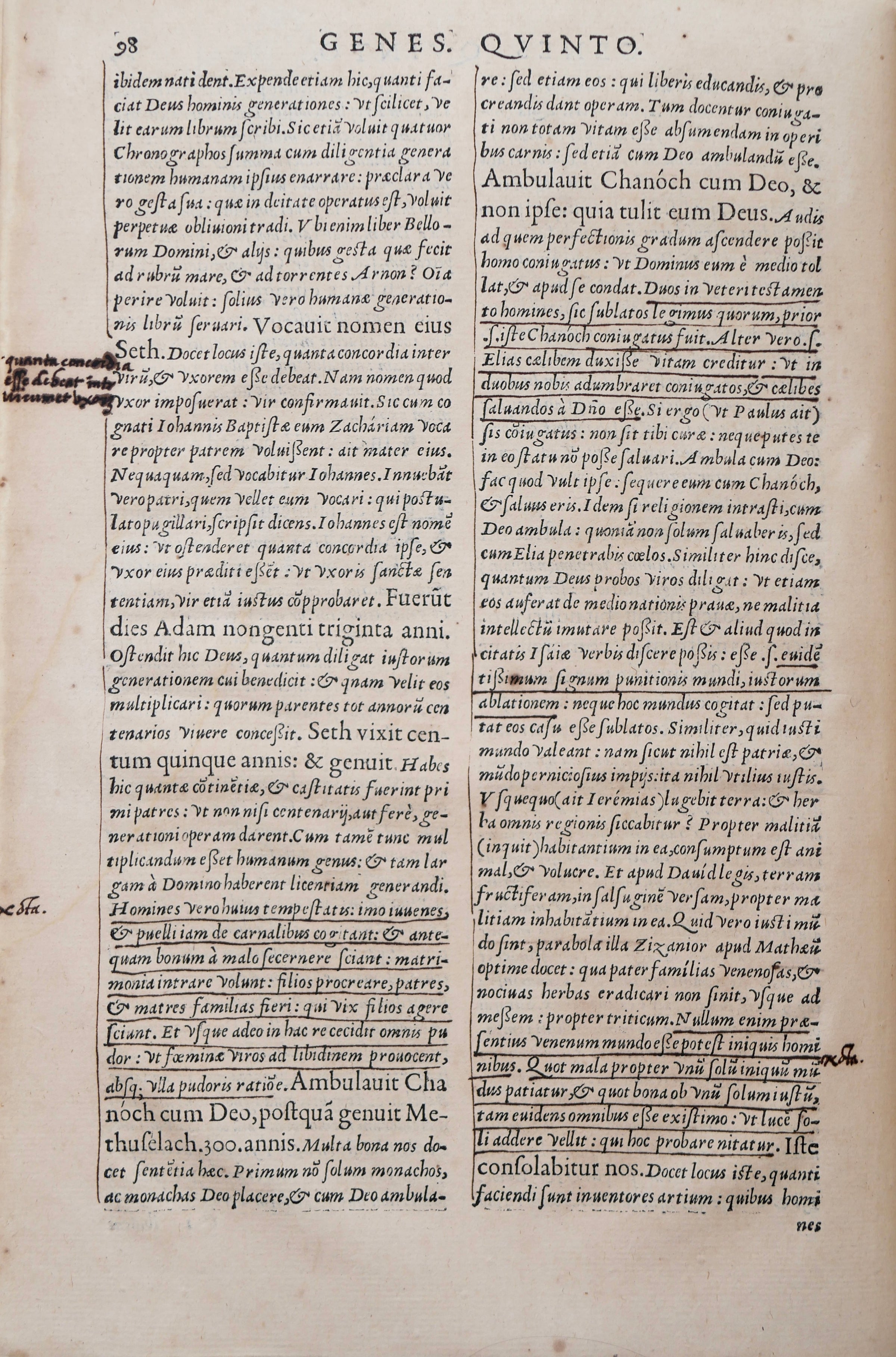 Oleaster’s first-edition commentaries on the complete Pentateuch