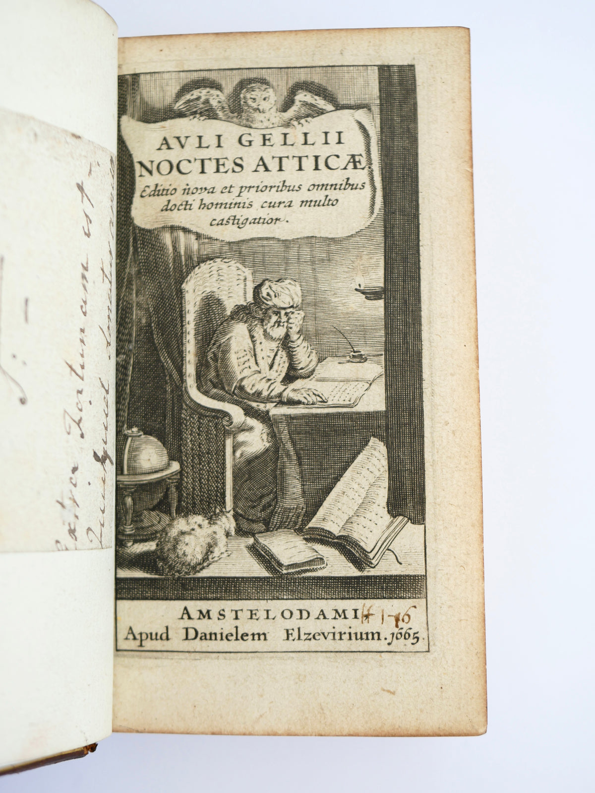 Elzevir Edition of Aulus Gellius’ Noctes Atticae
