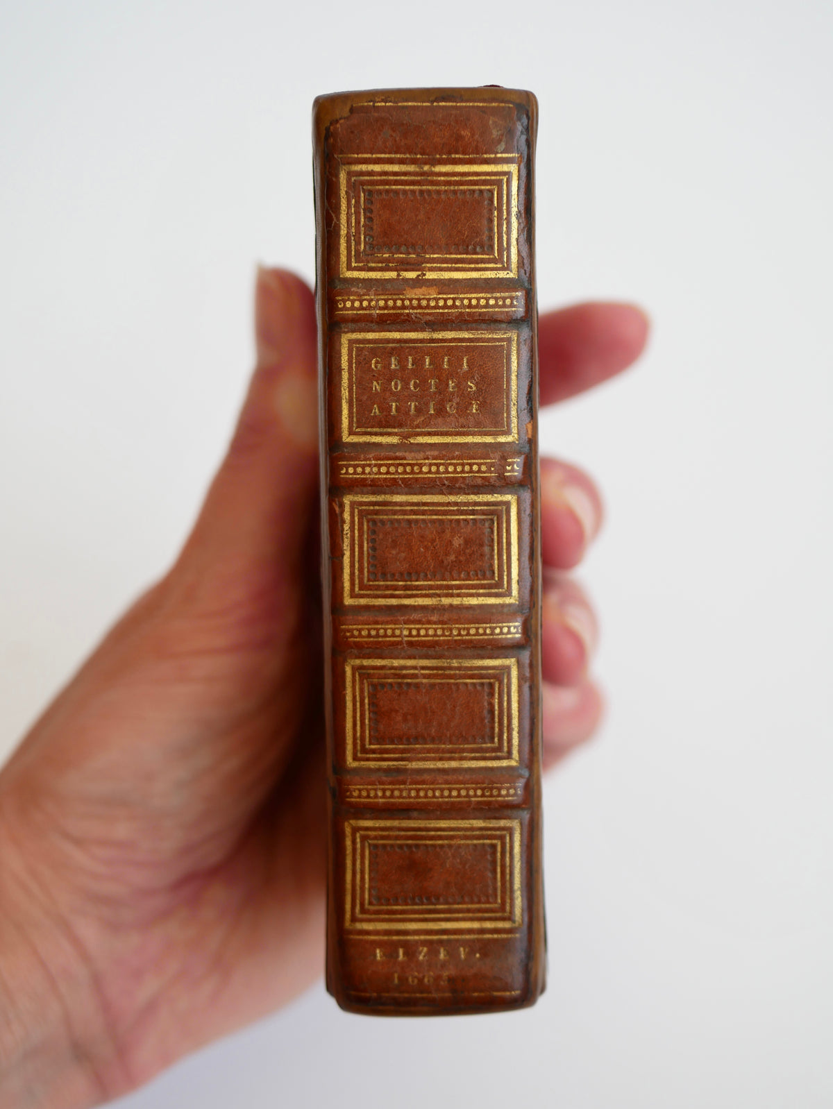 Elzevir Edition of Aulus Gellius’ Noctes Atticae