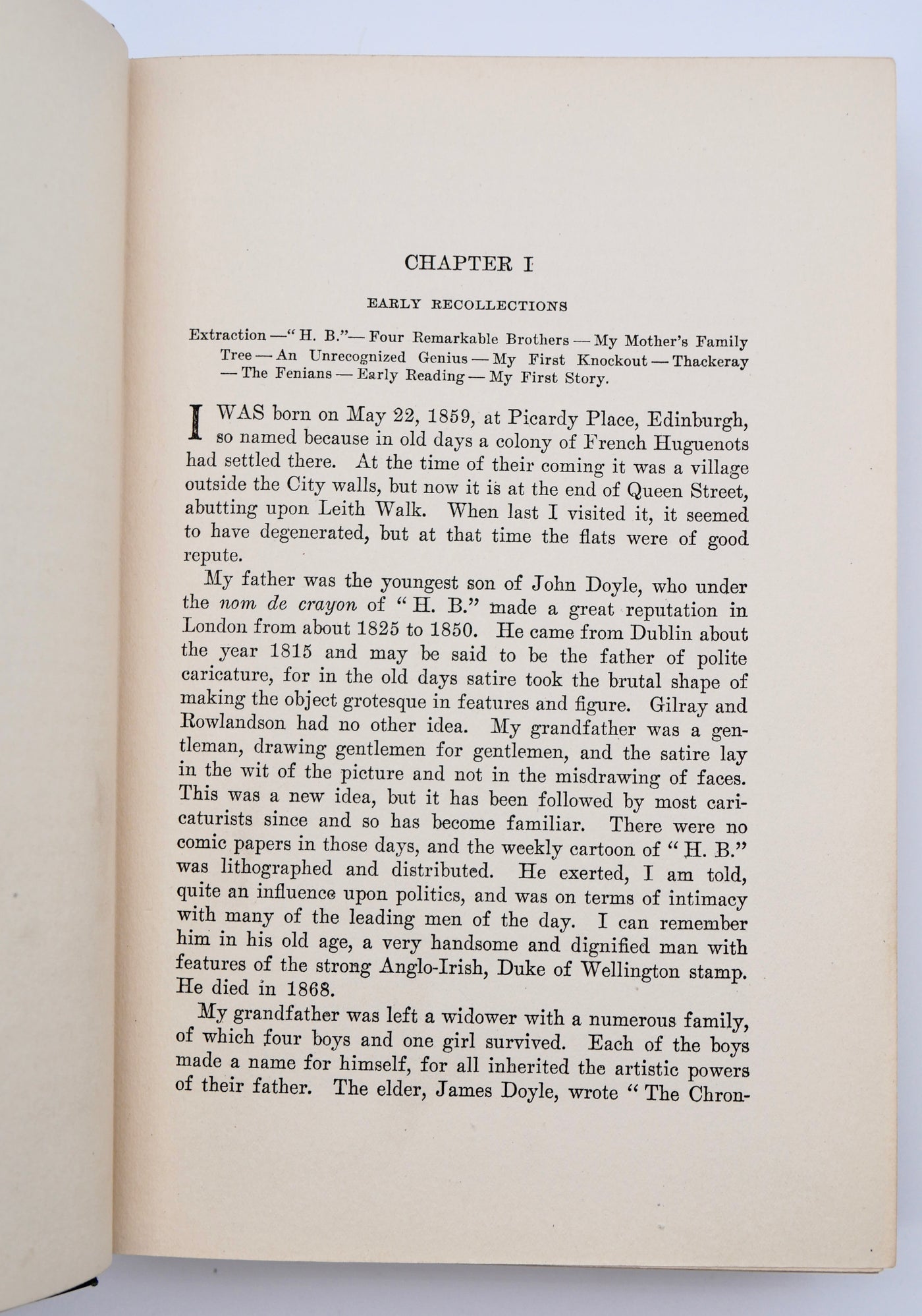 Doyle's Memories and Adventures: The Story Behind Sherlock Holmes