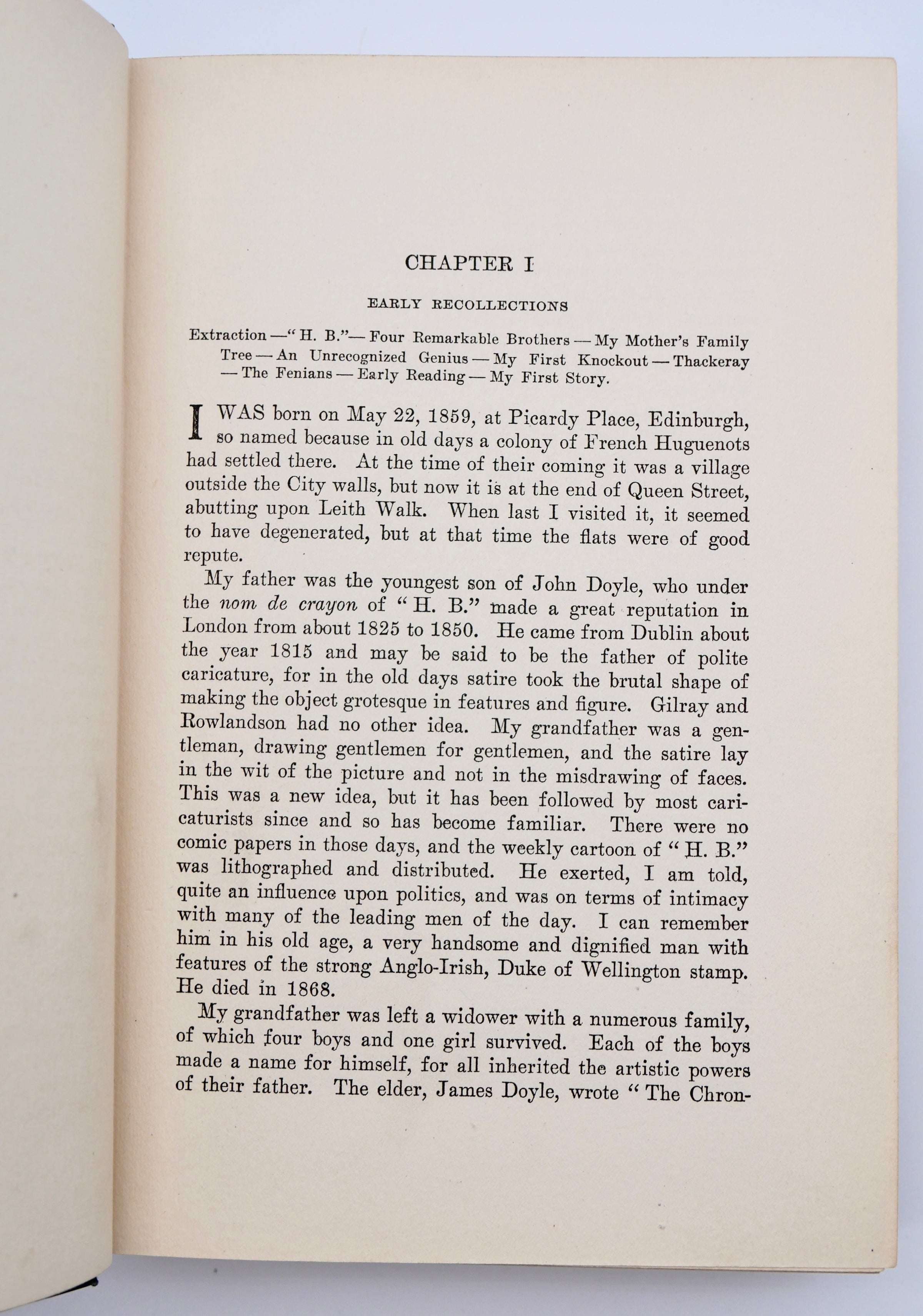 Doyle's Memories and Adventures: The Story Behind Sherlock Holmes