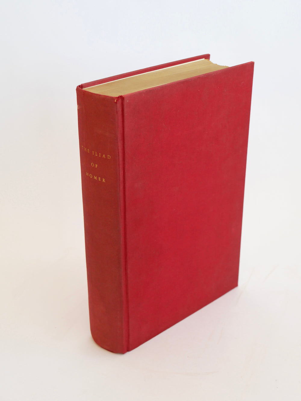 Homer in Pope's Augustan couplets, set by Jan van Krimpen — one of 1,500, signed by the great typographer