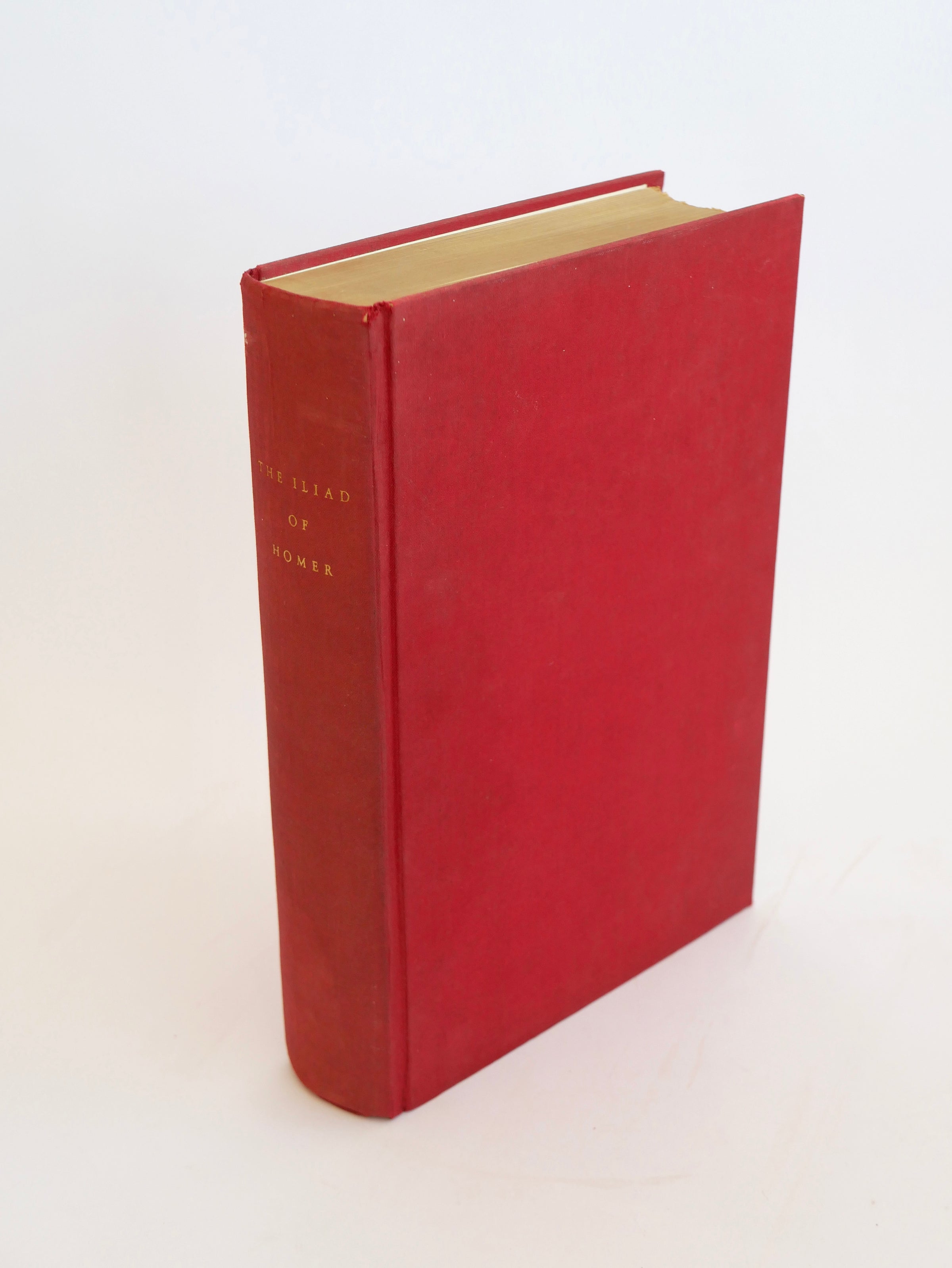 Homer in Pope's Augustan couplets, set by Jan van Krimpen — one of 1,500, signed by the great typographer