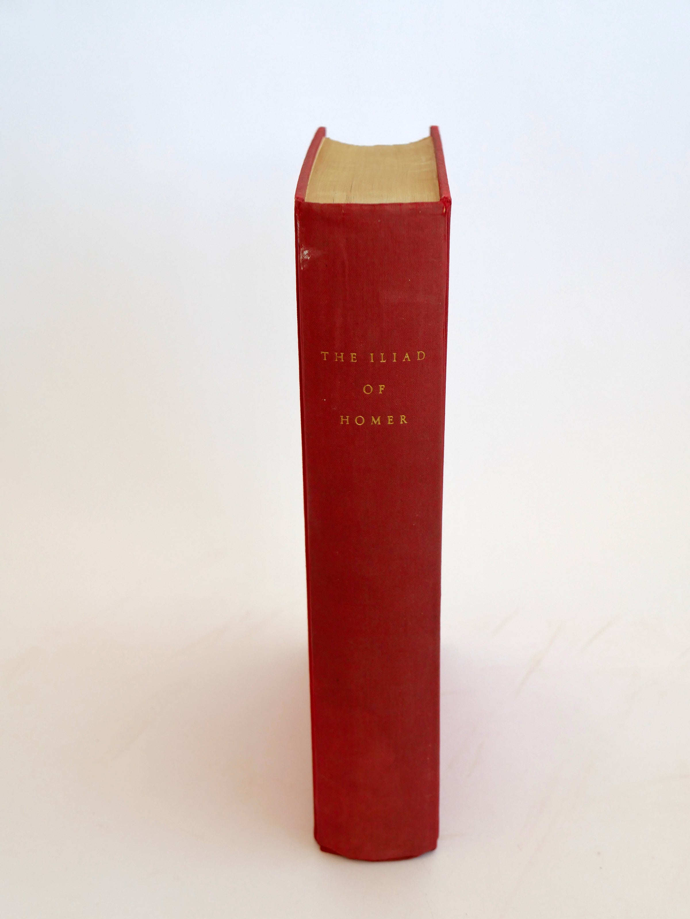 Homer in Pope's Augustan couplets, set by Jan van Krimpen — one of 1,500, signed by the great typographer