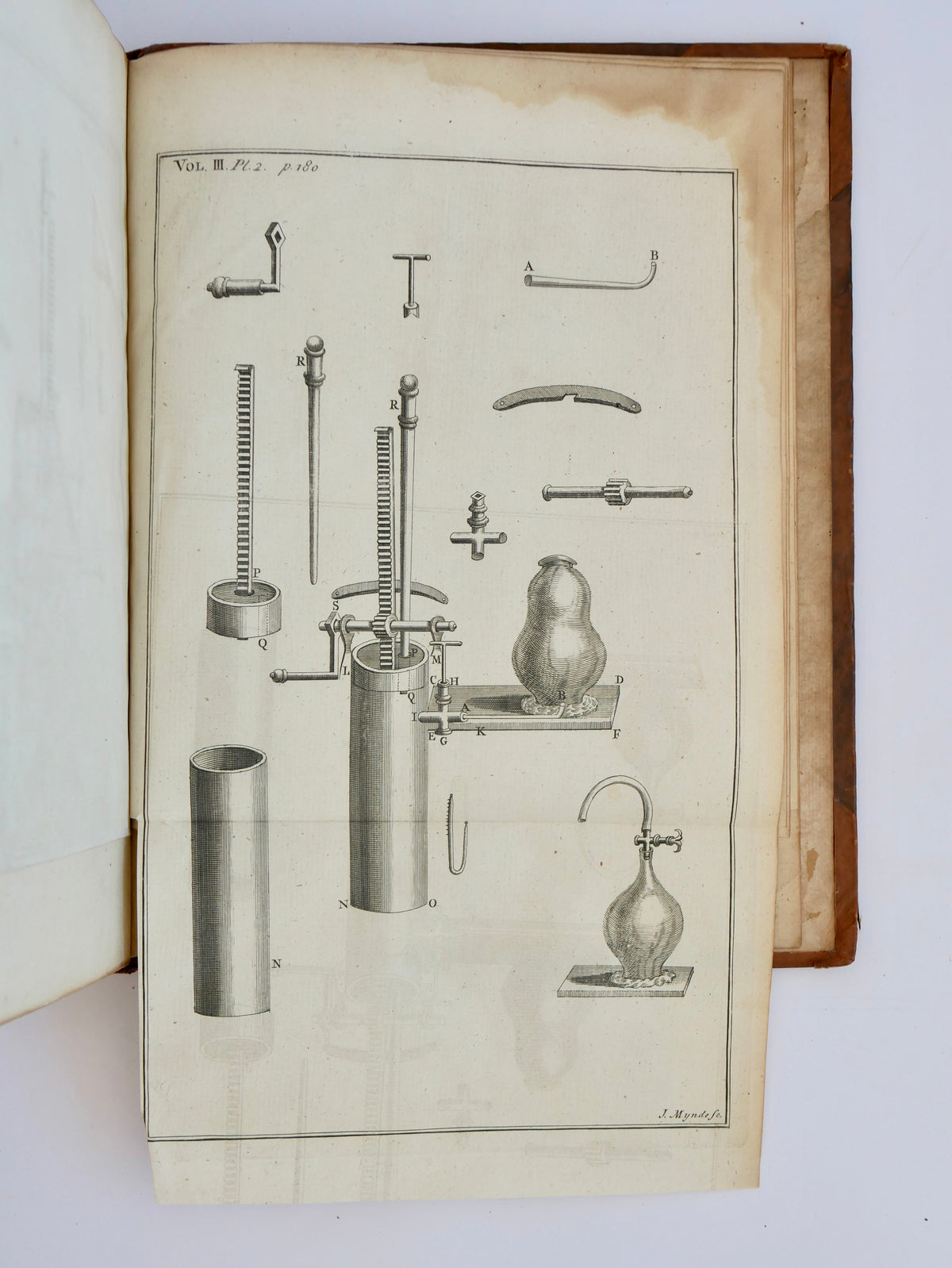BOYLE, Robert. The Works of the Honourable Robert Boyle. In Six Volumes. London: J. and F. Rivington and others, 1772 — First Quarto Edition; Dunse Library Provenance