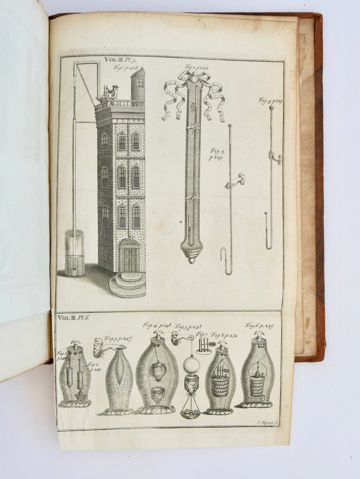 BOYLE, Robert. The Works of the Honourable Robert Boyle. In Six Volumes. London: J. and F. Rivington and others, 1772 — First Quarto Edition; Dunse Library Provenance
