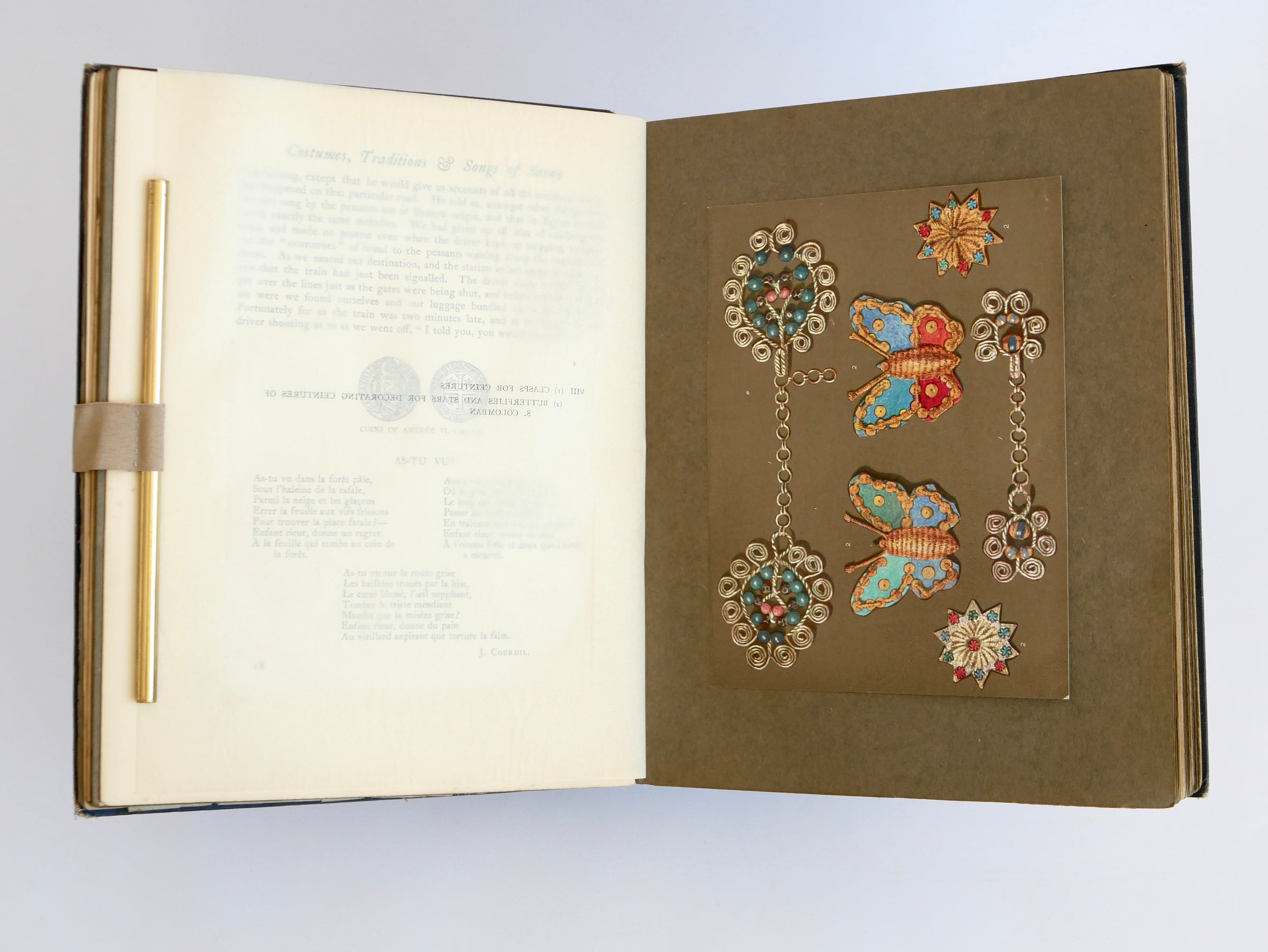 A painter-folklorist's record of a vanishing Alpine world — with fifty colour plates after the author's own pictures