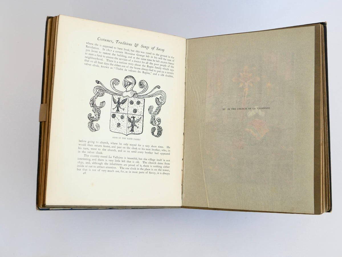 A painter-folklorist's record of a vanishing Alpine world — with fifty colour plates after the author's own pictures