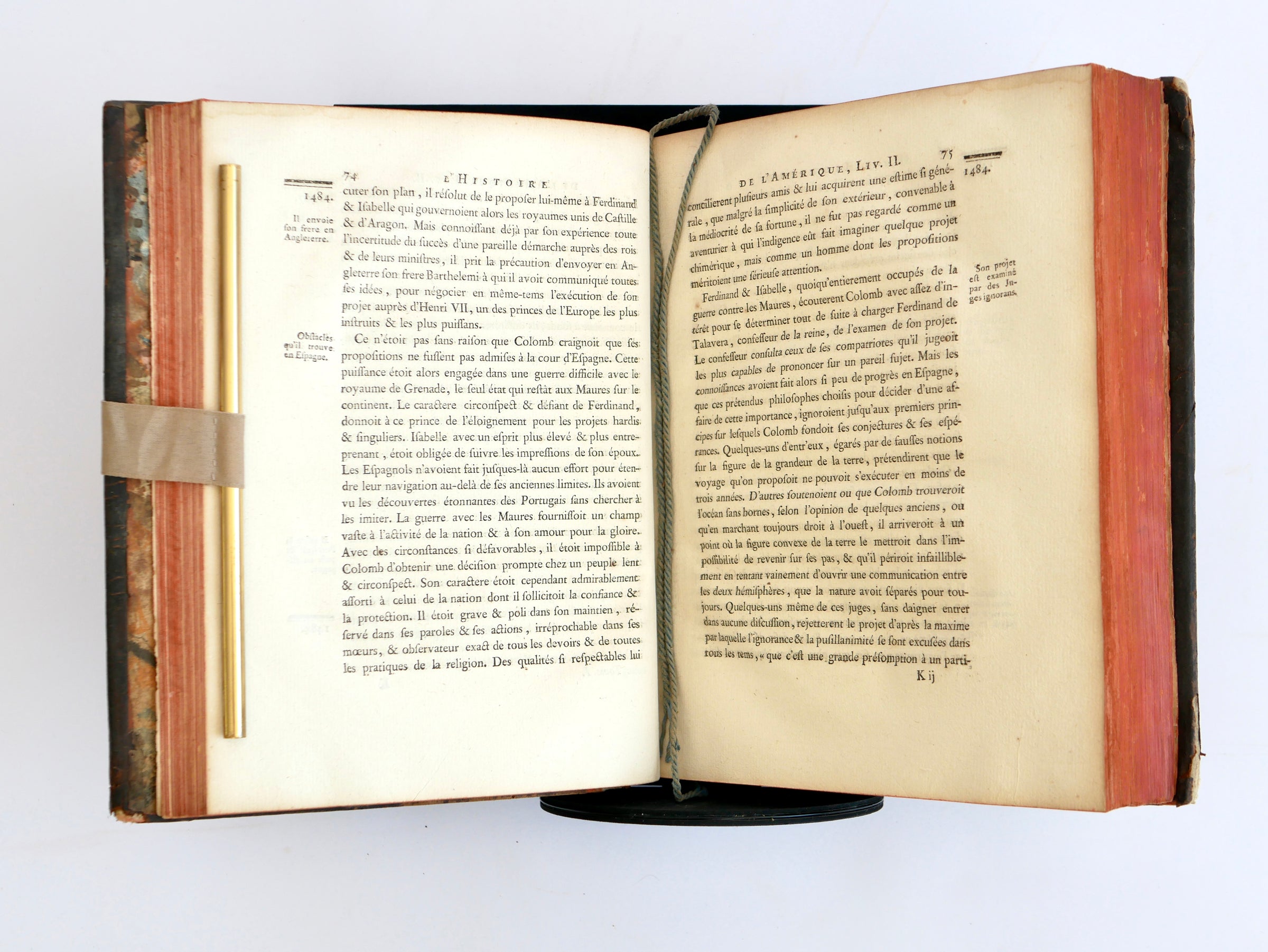 William Robertson, L'Histoire de l'Amérique, 1778 — The Scottish Enlightenment Discovers America