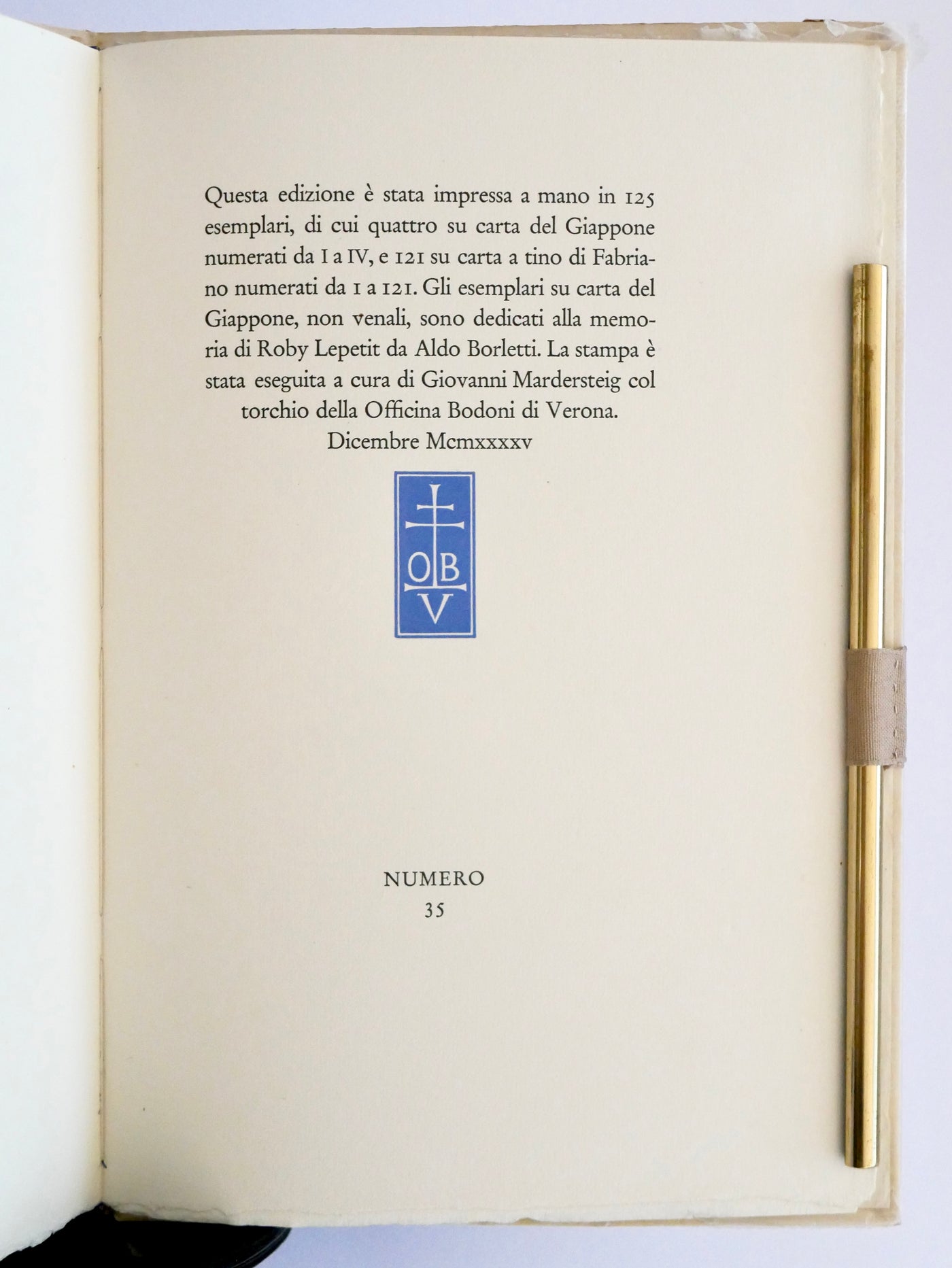 Wilde's De Profundis on Fabriano Handmade Paper