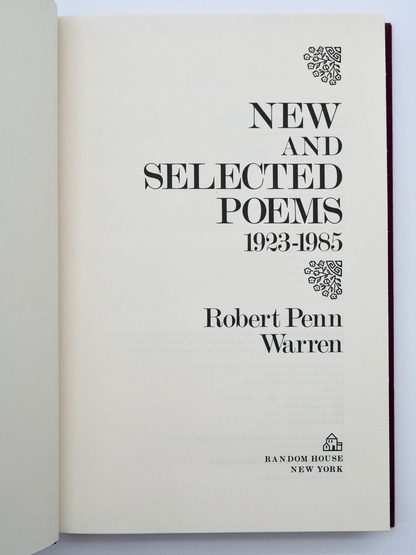 Robert Penn Warren’s Six Decades of Poetry in a Signed Limited Edition
