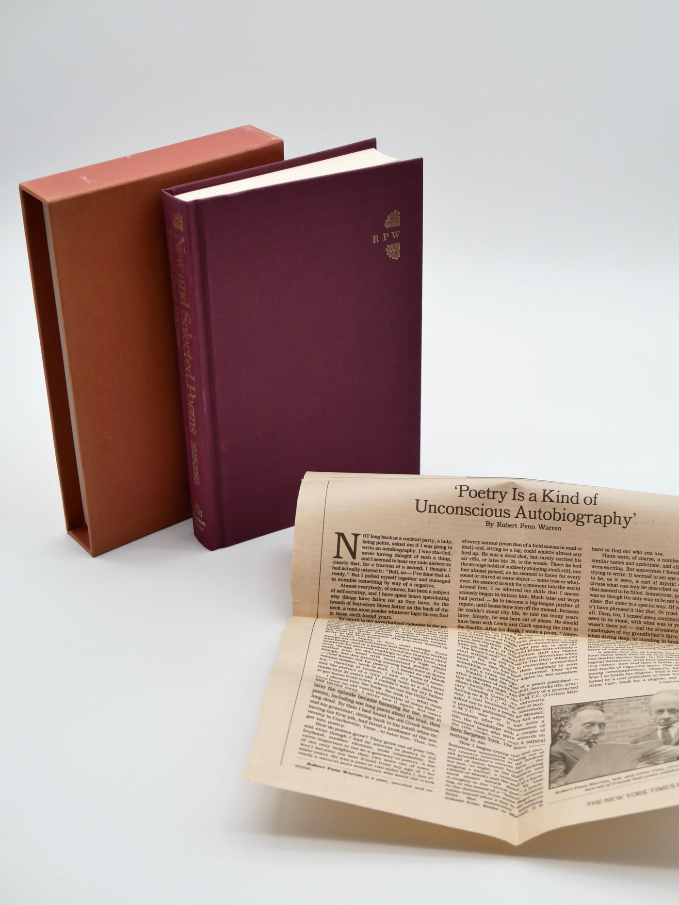 Robert Penn Warren’s Six Decades of Poetry in a Signed Limited Edition