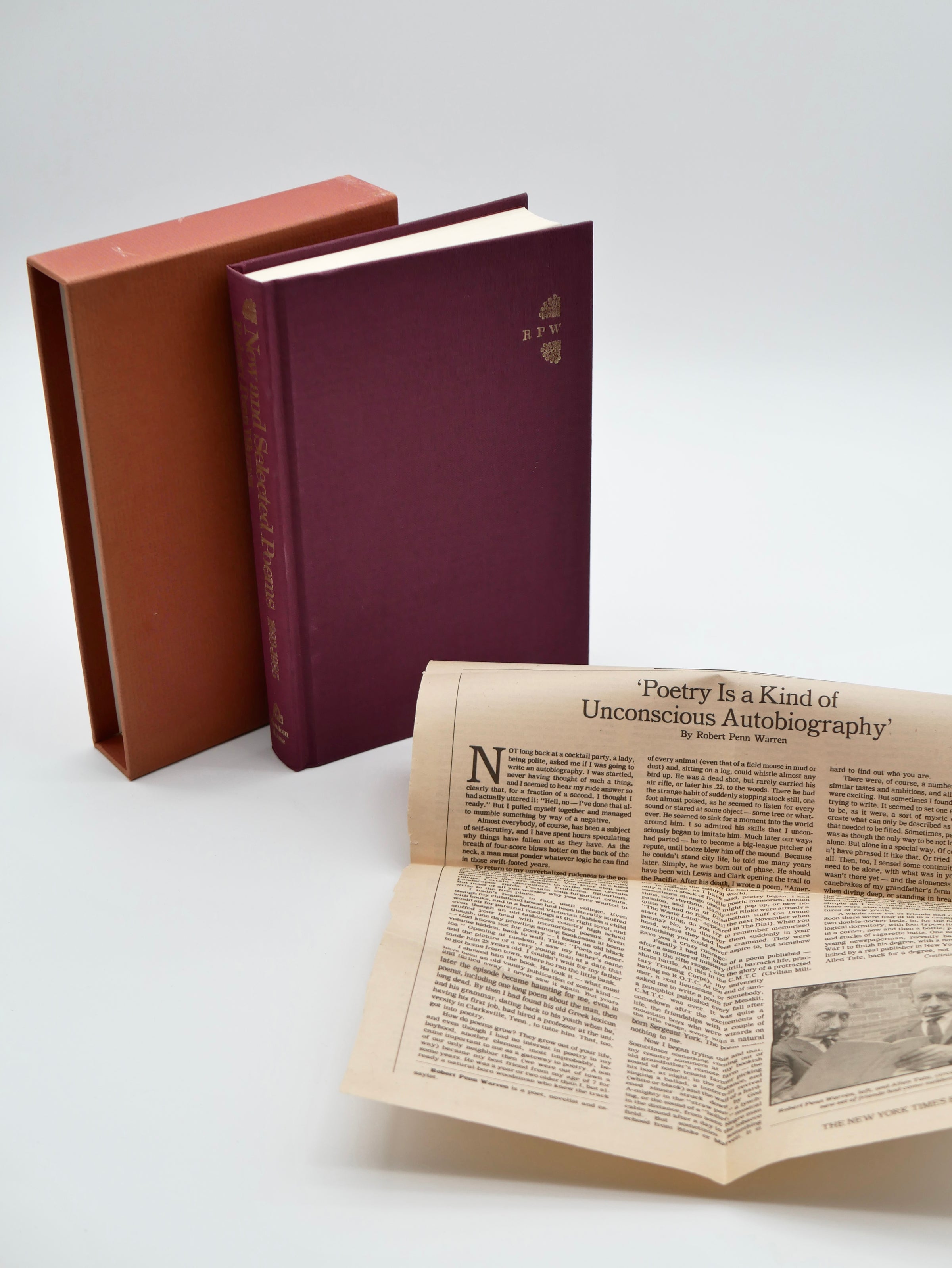 Robert Penn Warren’s Six Decades of Poetry in a Signed Limited Edition