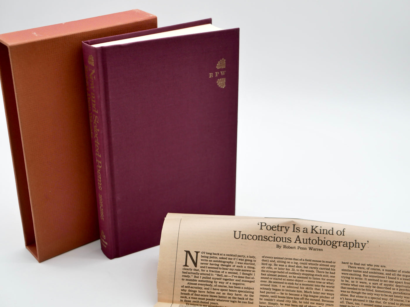 Robert Penn Warren’s Six Decades of Poetry in a Signed Limited Edition