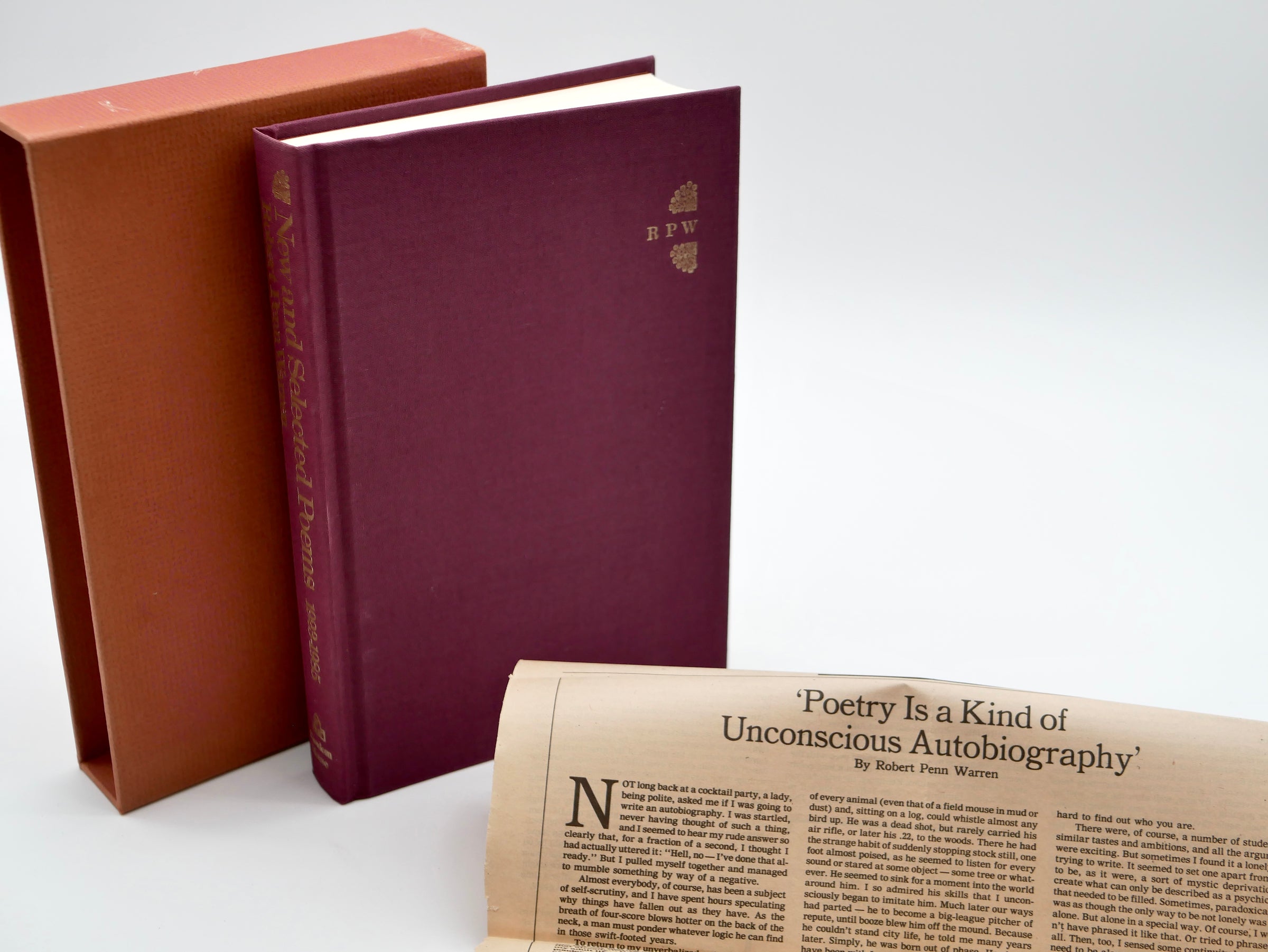 Robert Penn Warren’s Six Decades of Poetry in a Signed Limited Edition
