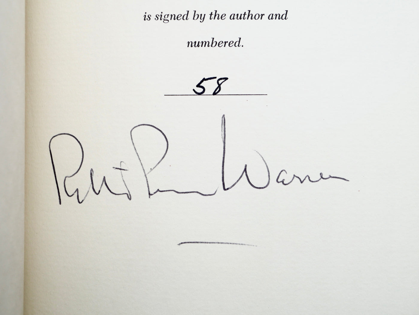 Robert Penn Warren’s Meet Me in the Green Glen — Signed Limited Edition, 1971