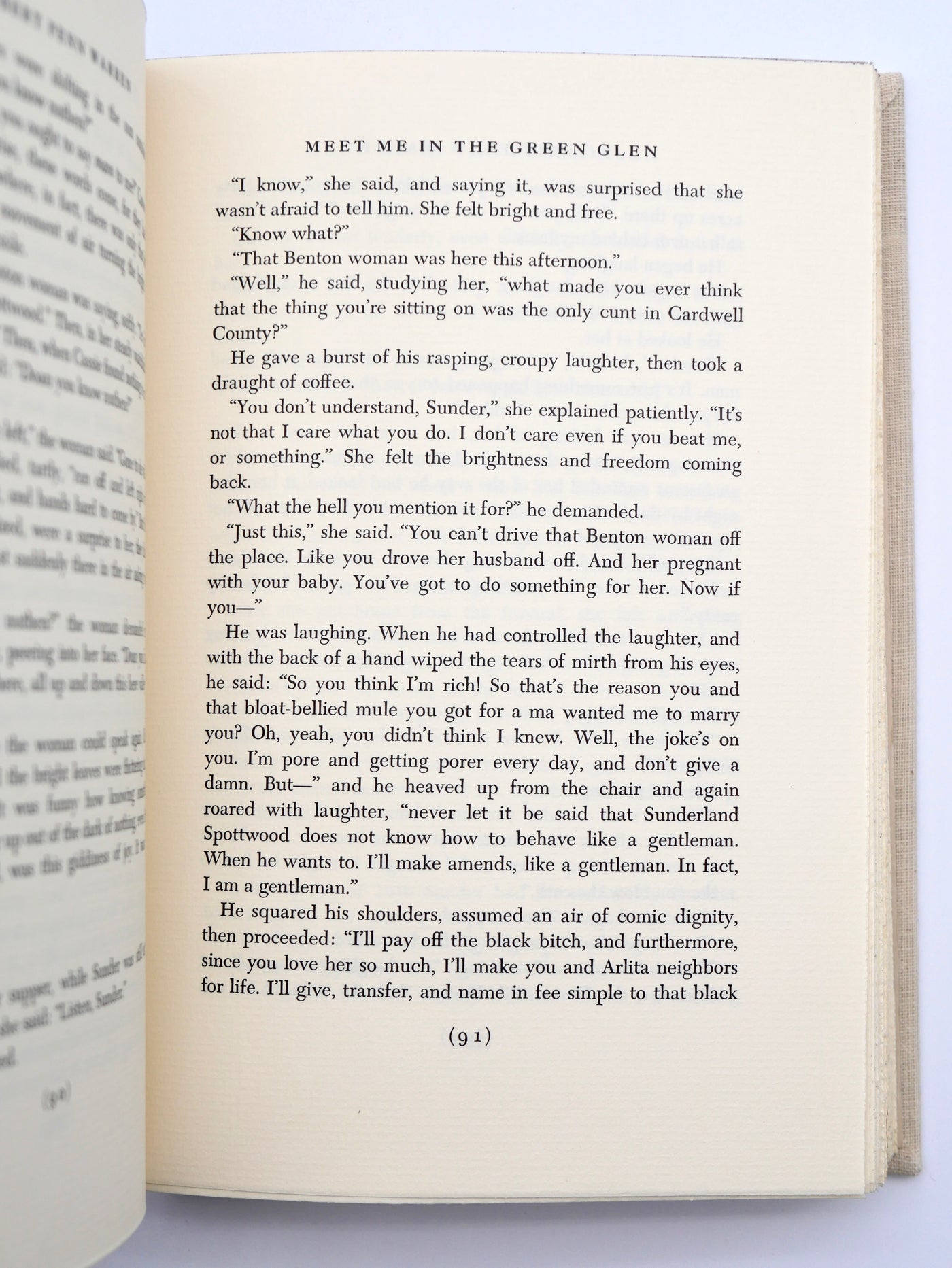 Robert Penn Warren’s Meet Me in the Green Glen — Signed Limited Edition, 1971