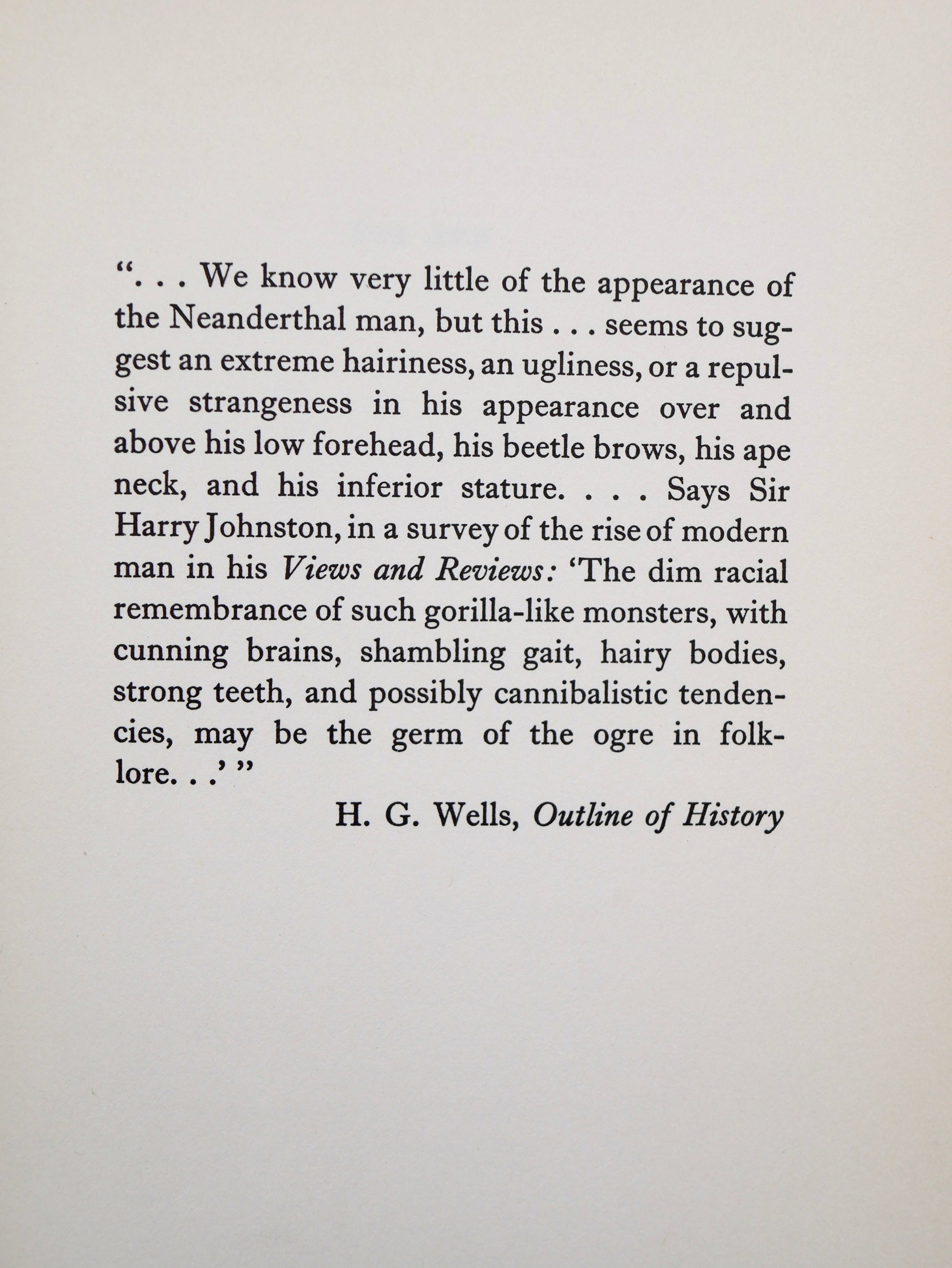 William Golding’s The Inheritors: The First American Edition