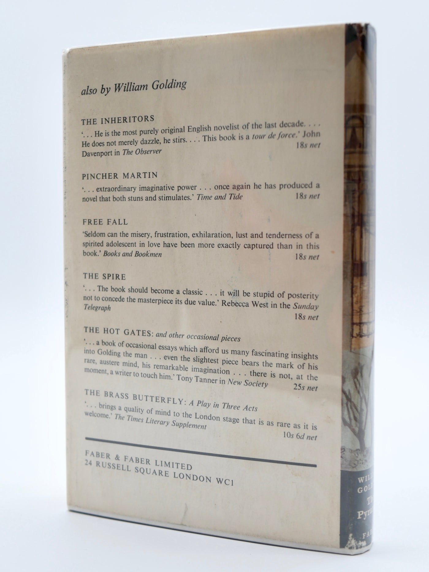 William Golding’s The Pyramid — First Edition