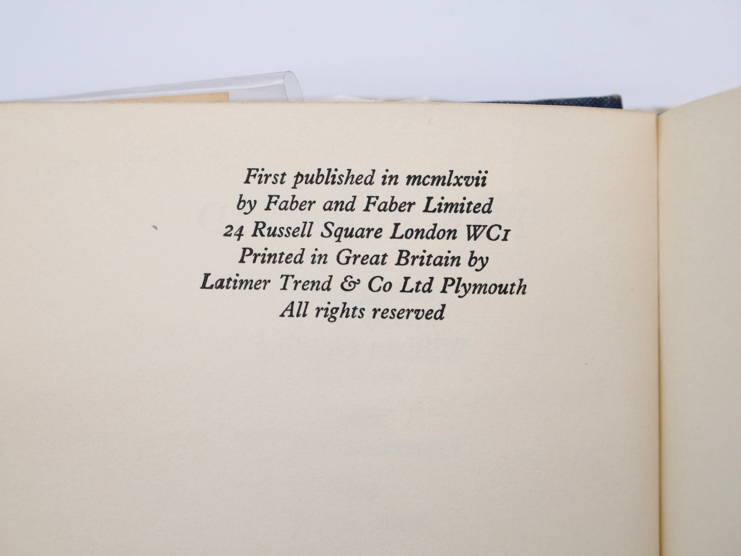 William Golding’s The Pyramid — First Edition