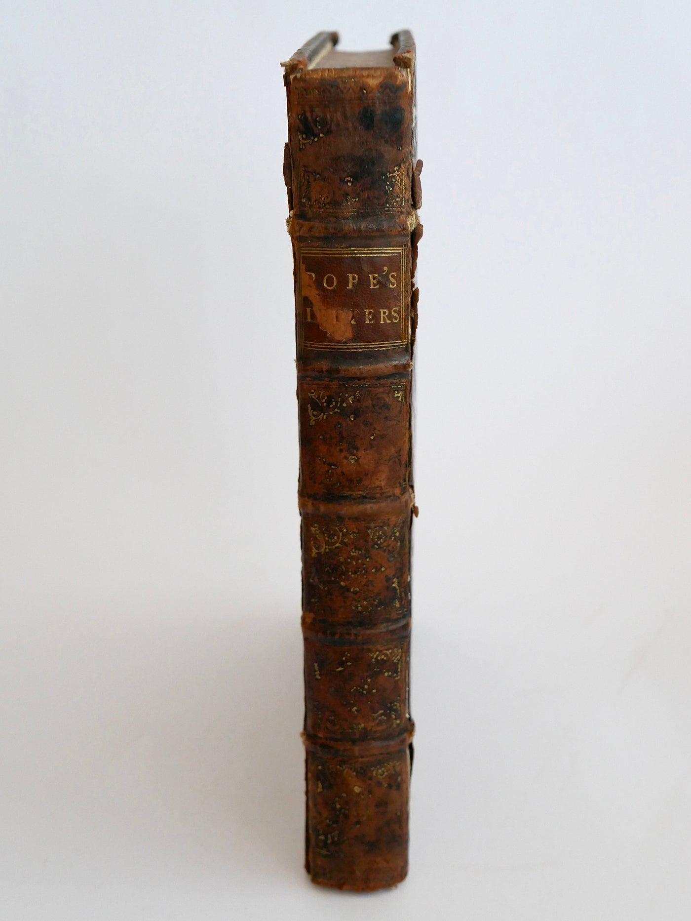 POPE, Alexander. Letters of Mr. Alexander Pope, and Several of his Friends, 1737 — The Subscription-Only Quarto of the First Authorised Edition, Snow-White Within, from the Monreith House Library