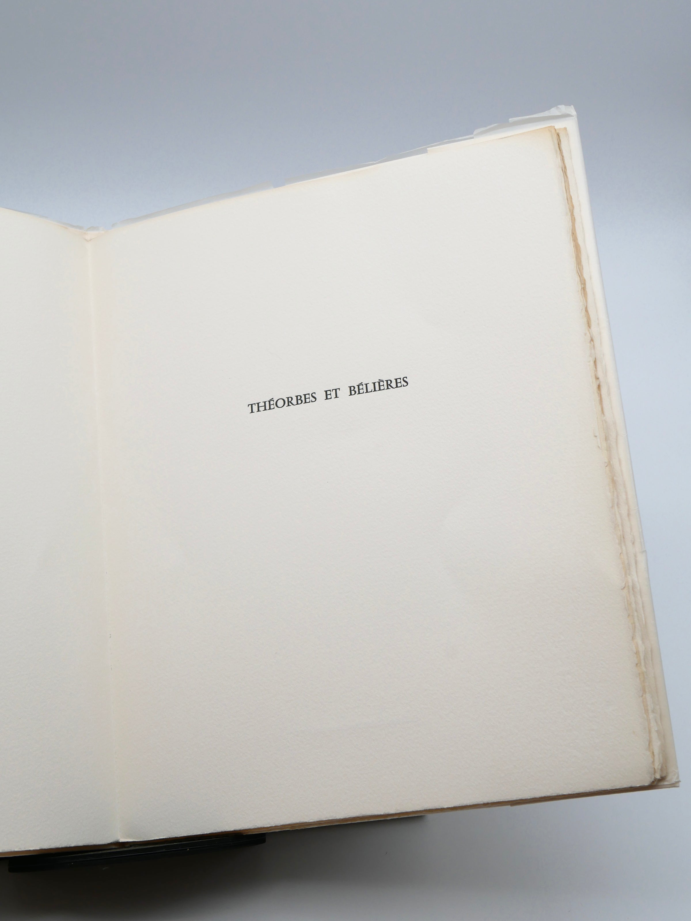 Théorbes et Bélières — Sebastian Matta’s Surrealist Livre d’Artiste
