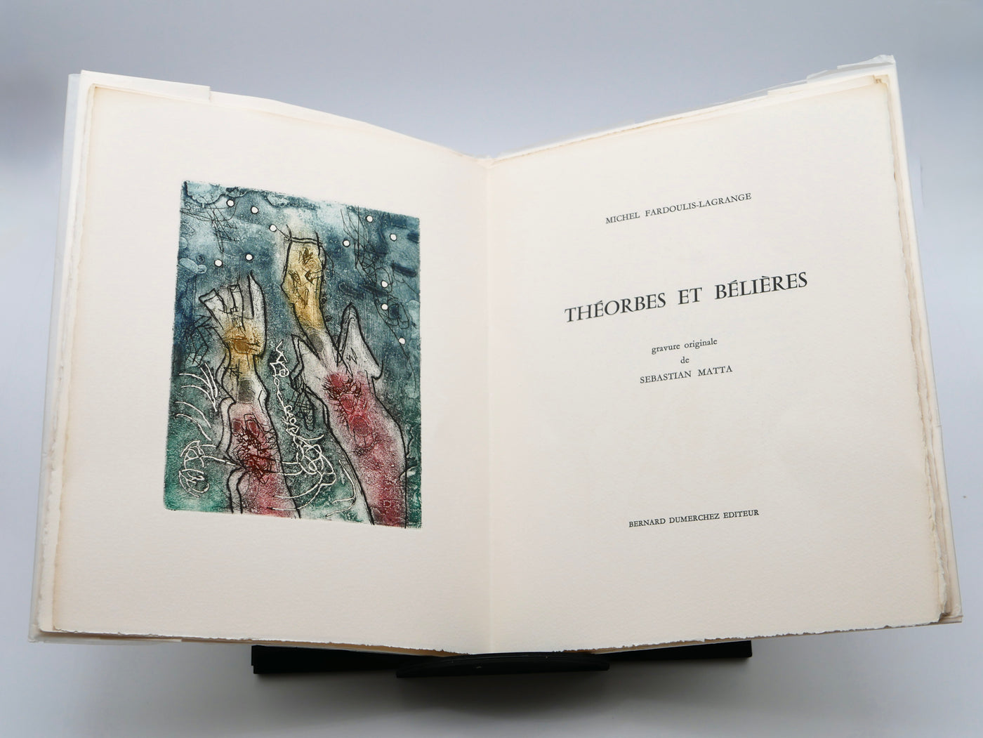 Théorbes et Bélières — Sebastian Matta’s Surrealist Livre d’Artiste