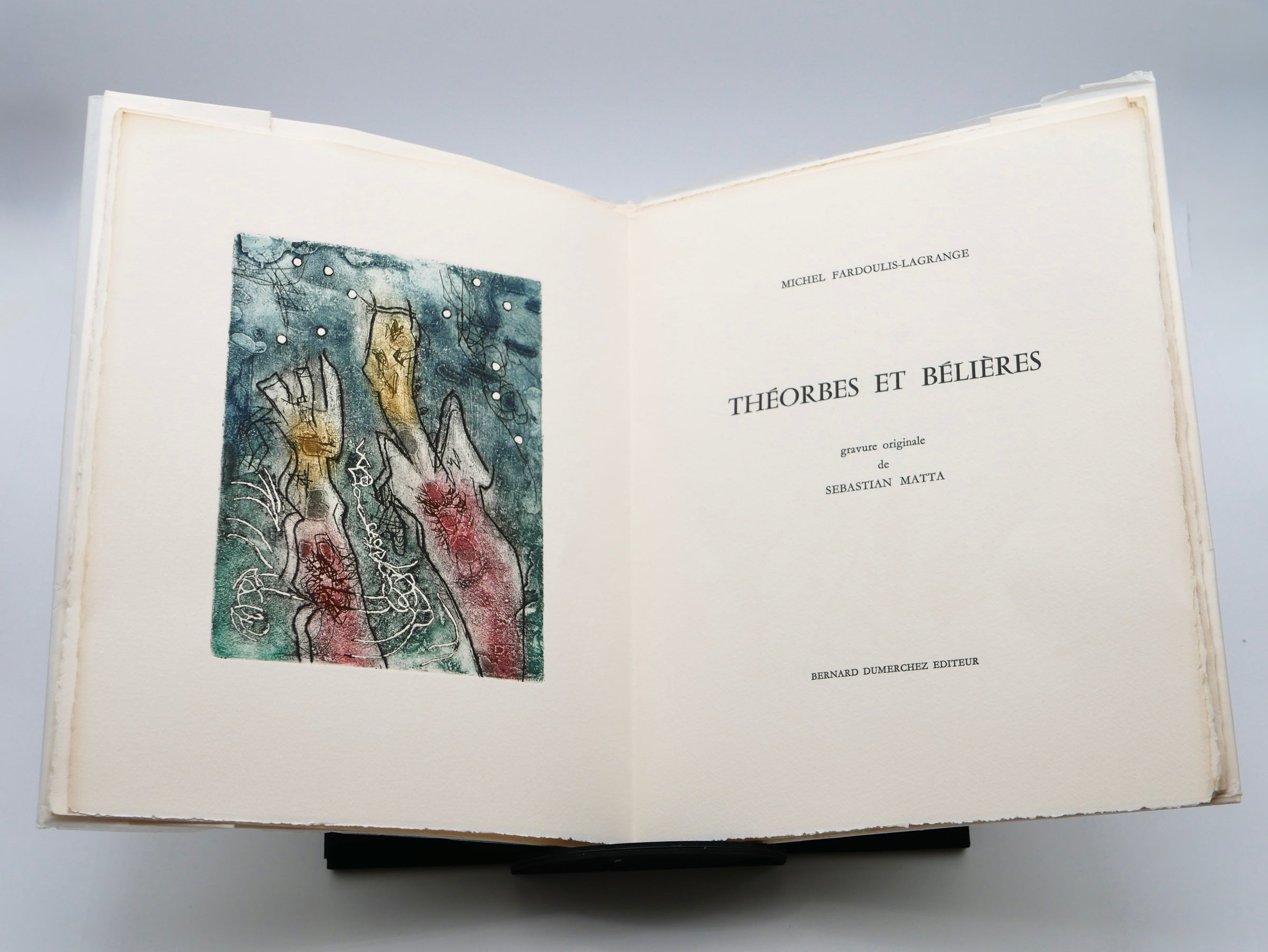 Théorbes et Bélières — Sebastian Matta’s Surrealist Livre d’Artiste