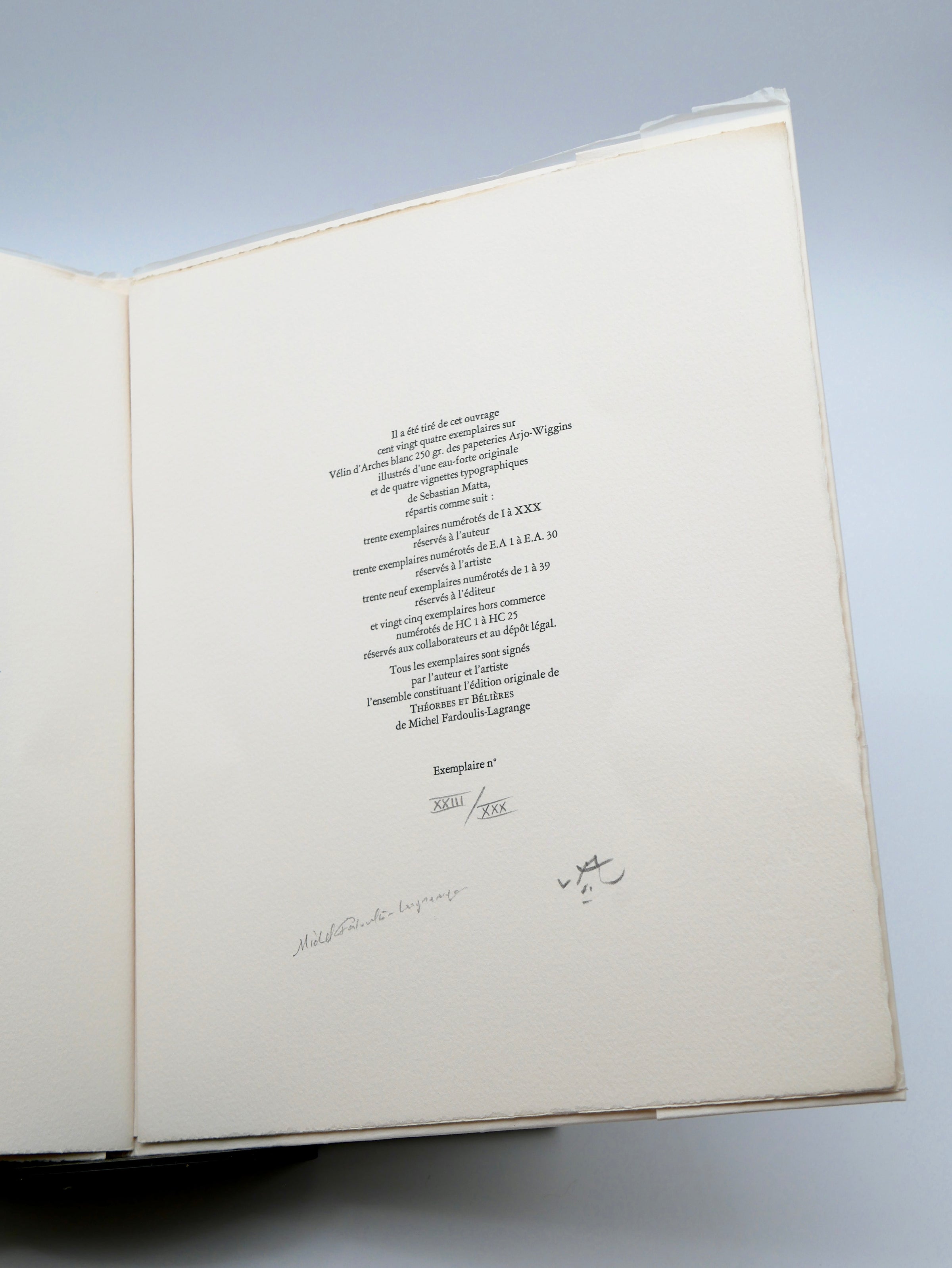 Théorbes et Bélières — Sebastian Matta’s Surrealist Livre d’Artiste