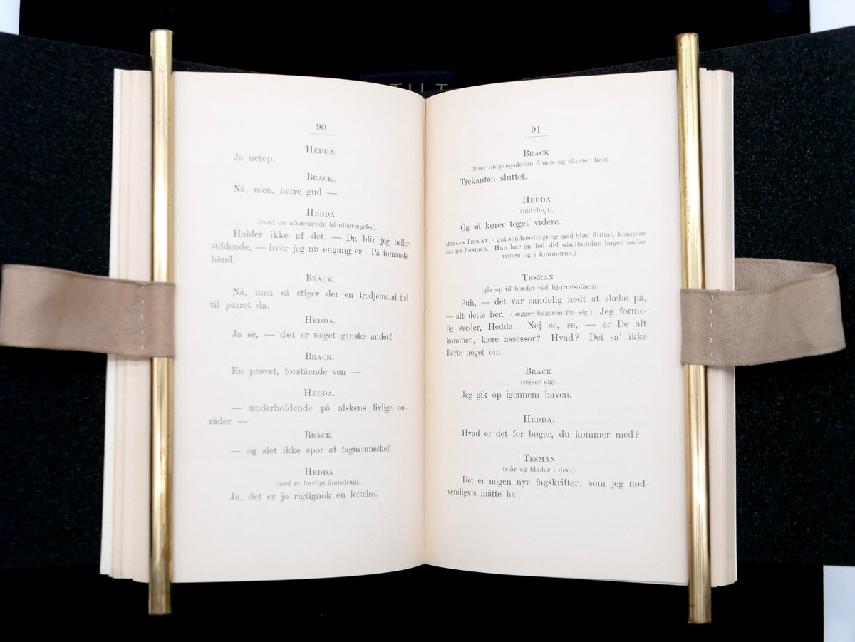 Hedda Gabler — Henrik Ibsen — First Edition, Copenhagen, Gyldendal, 1890