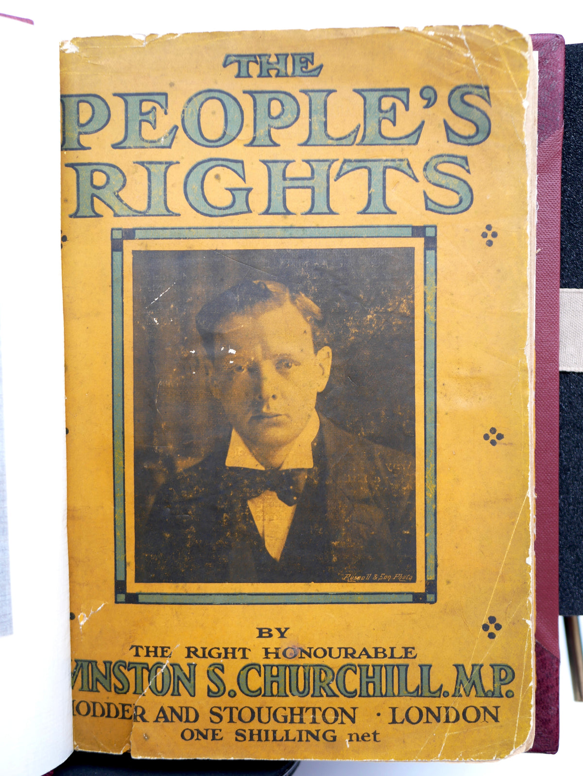 The People’s Rights — Winston S. Churchill — First Edition, Second Issue, London, 1910, in Half Morocco