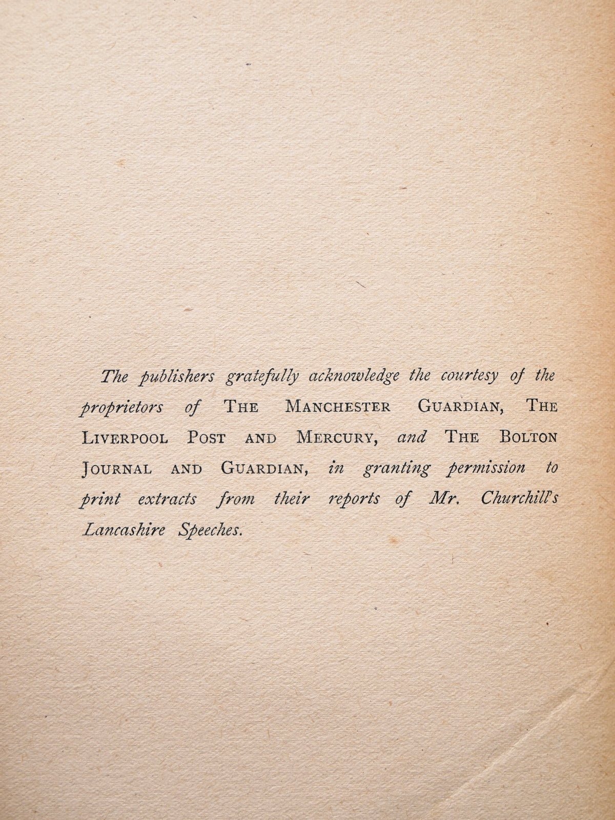 The People’s Rights — Winston S. Churchill — First Edition, Second Issue, London, 1910, in Half Morocco