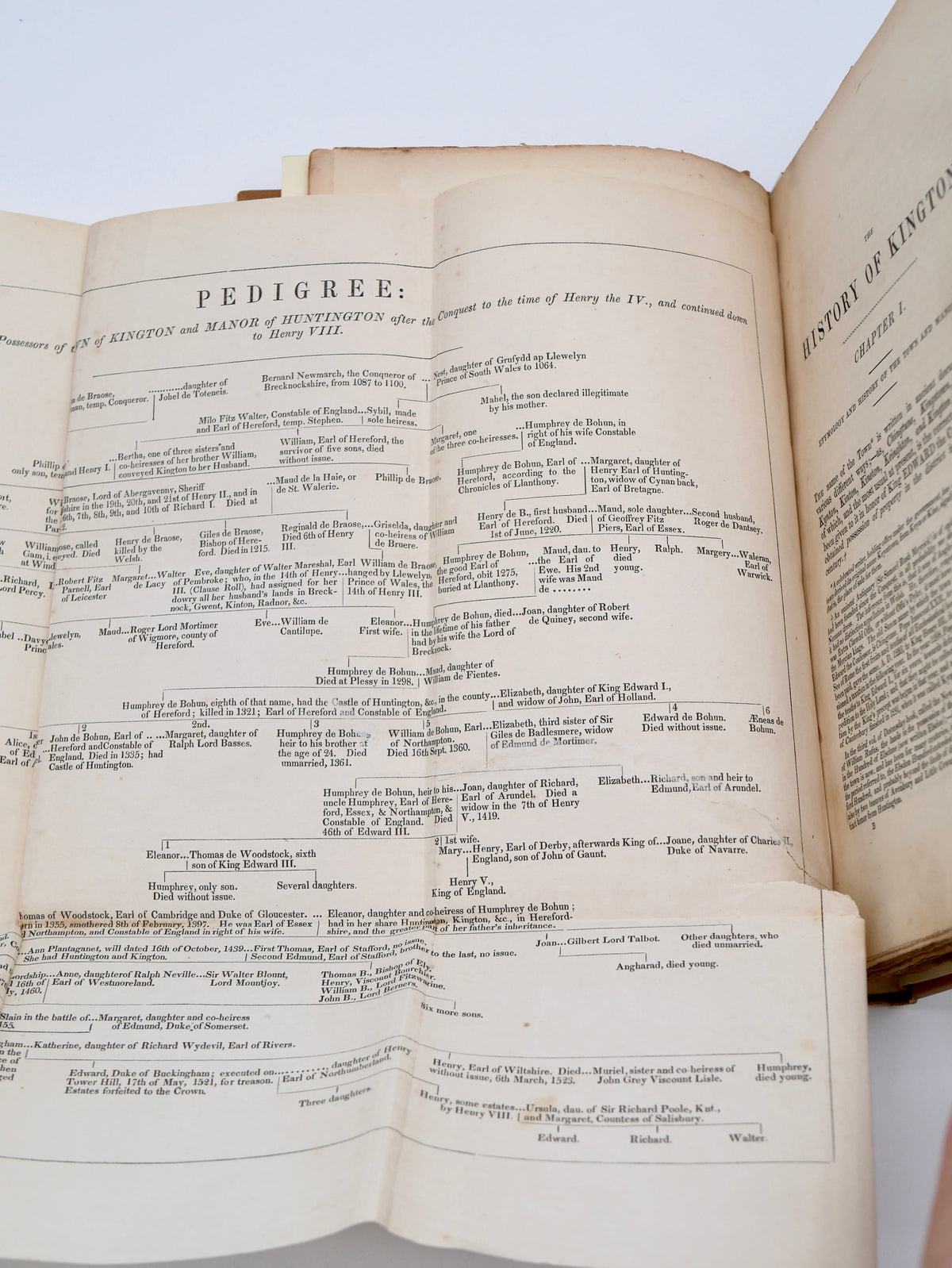 The History of Kington — With Alfred Russel Wallace’s Prize Essay — First Edition, Kington, 1845