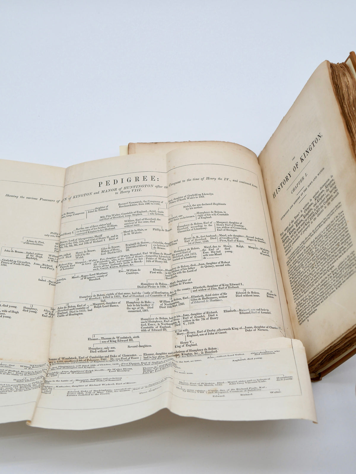 The History of Kington — With Alfred Russel Wallace’s Prize Essay — First Edition, Kington, 1845