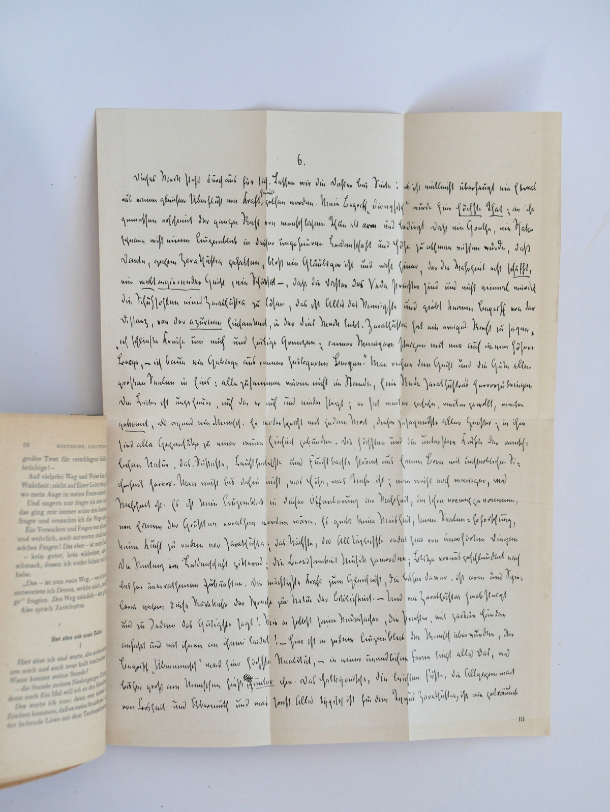 Schleiermacher’s Sermon for the 1817 Reformation Jubilee — First Edition, Berlin 1818 — Bound with Nietzsche, Zarathustra III (1943)
