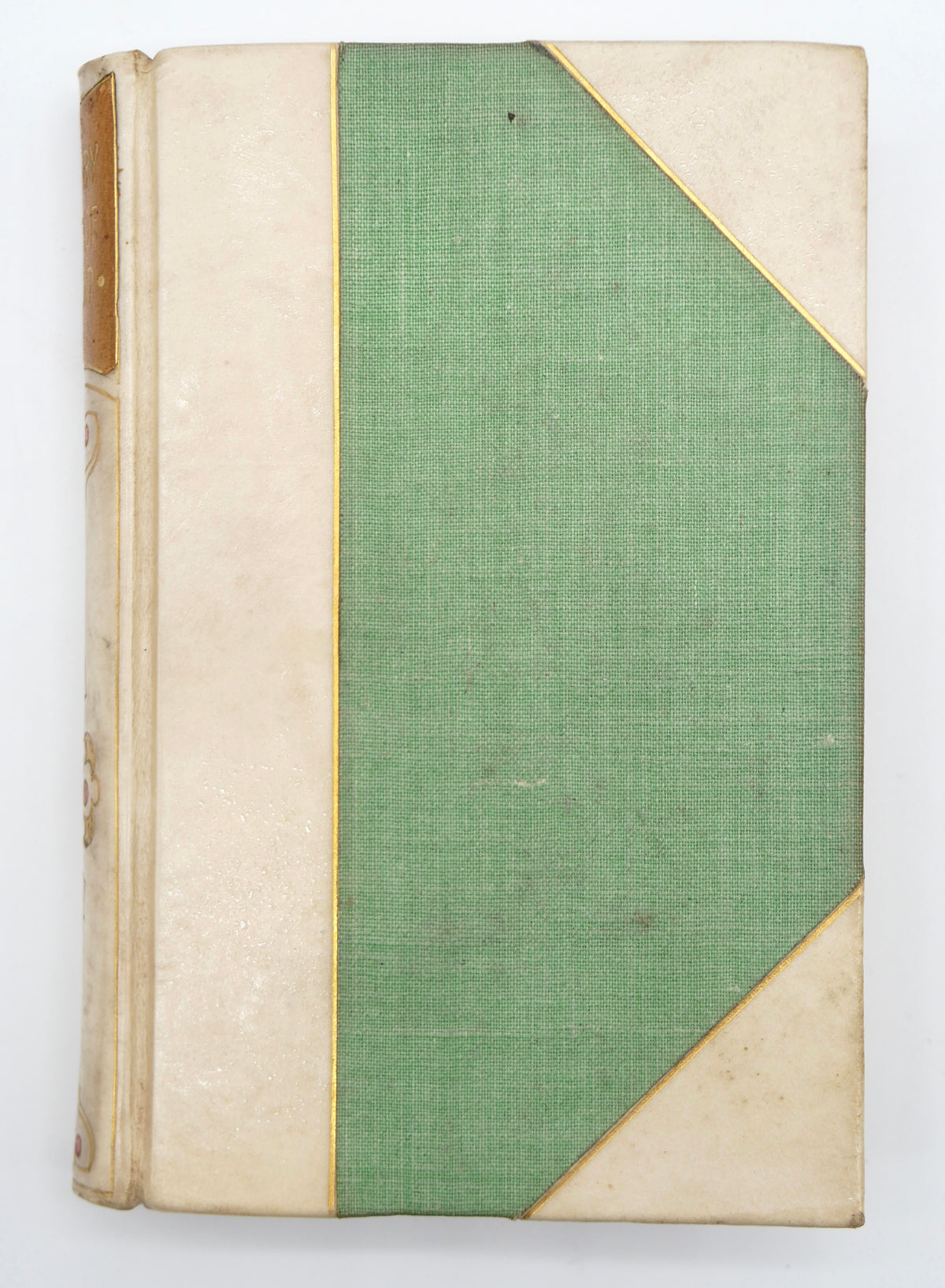 Poetry of Byron — Art Nouveau Half-Vellum Binding from Truslove & Hanson