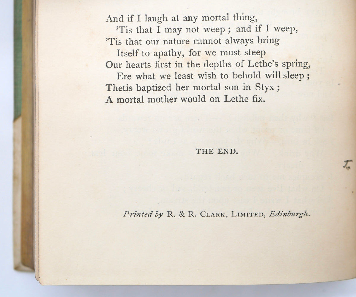 Poetry of Byron — Art Nouveau Half-Vellum Binding from Truslove & Hanson