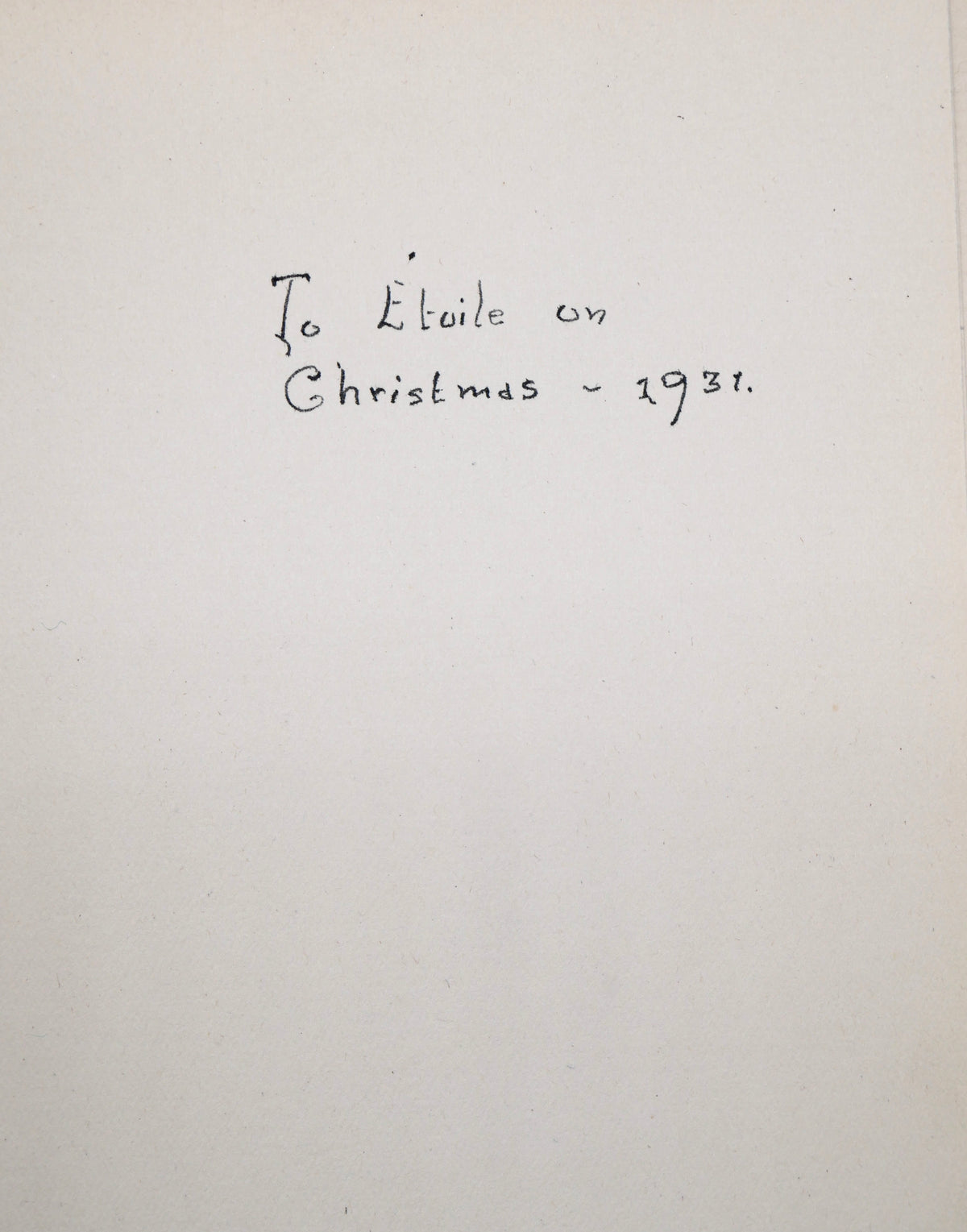 The Lady Is Cold — E. B. White’s First Book of Poems — Harper & Brothers, 1929
