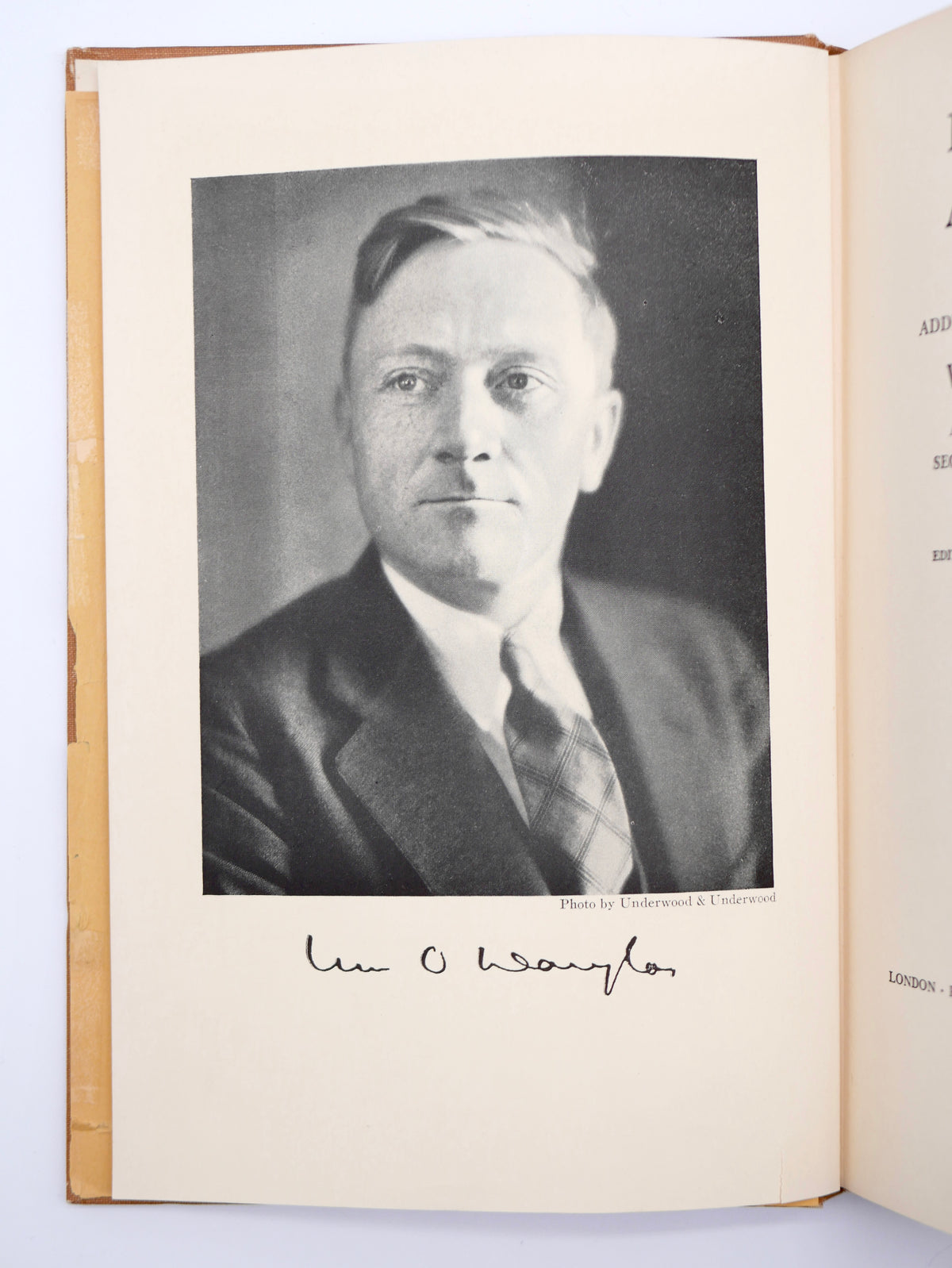 Democracy and Finance — William O. Douglas’s SEC Speeches — Yale University Press, 1940, First Edition